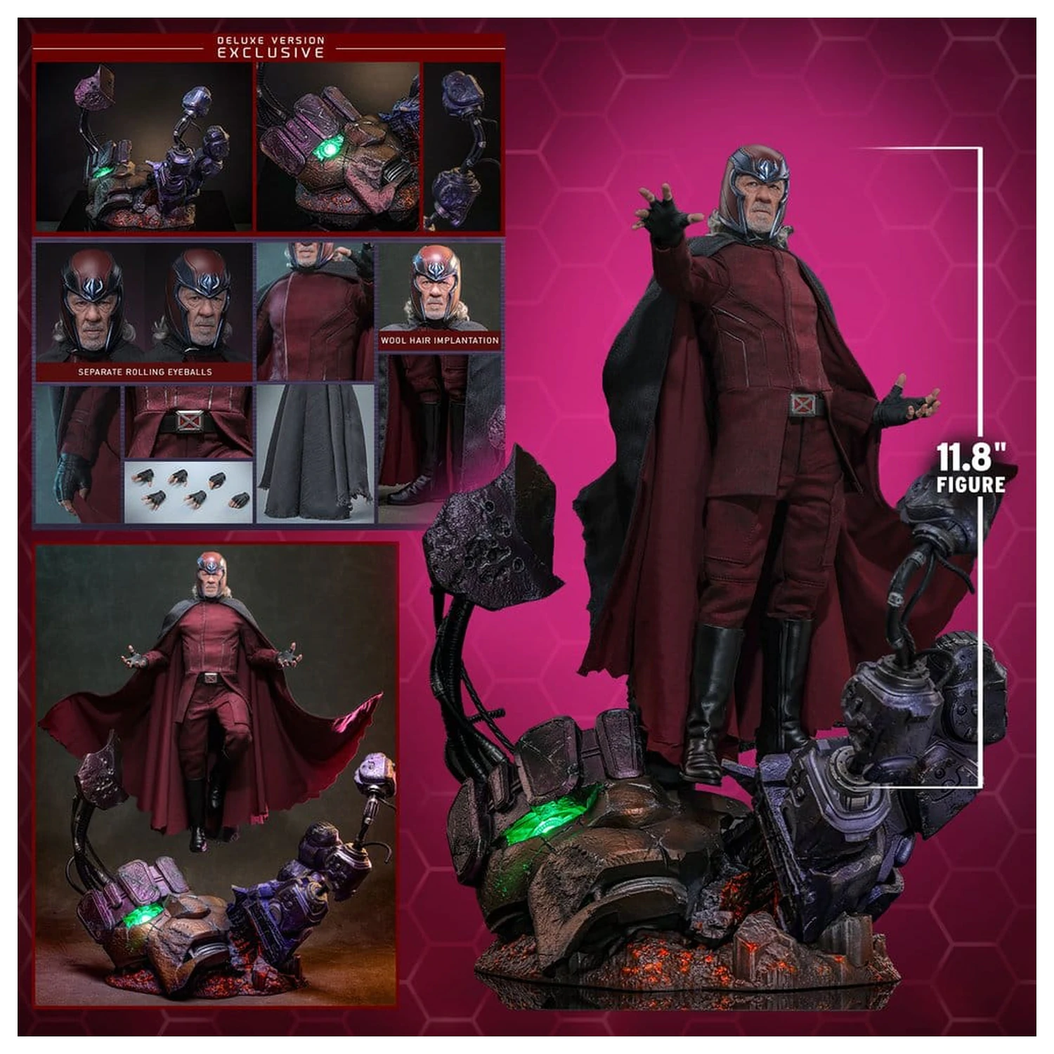 Avengers: Doomsday Movie Masterpiece figurka akcji 1/6 Magneto (wersja Deluxe) 30 cm zdjęcie produktu