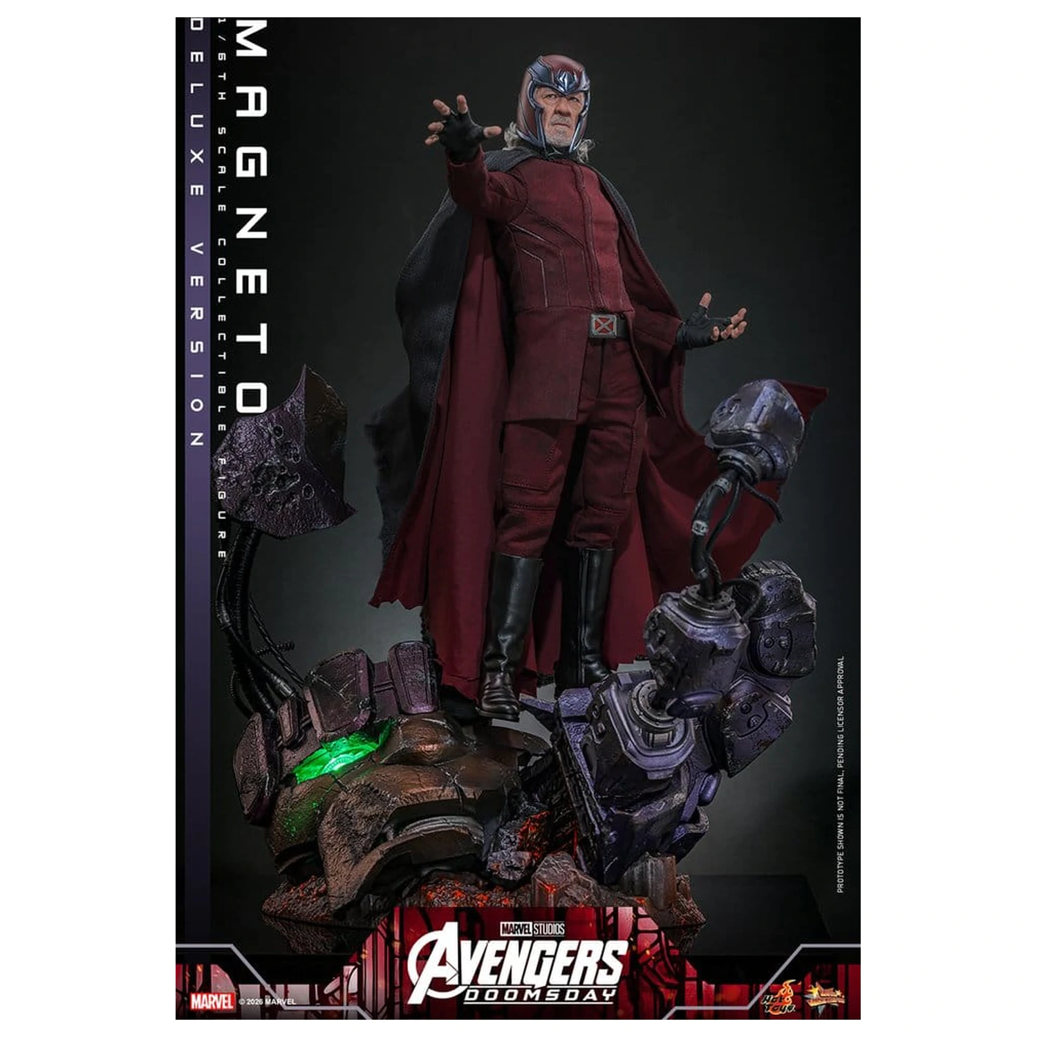 Avengers: Doomsday Movie Masterpiece figurka akcji 1/6 Magneto (wersja Deluxe) 30 cm zdjęcie produktu