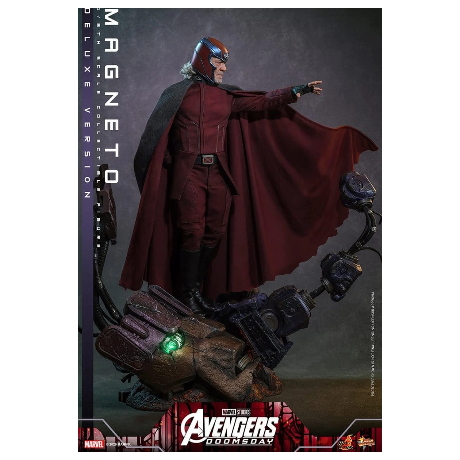 Avengers: Doomsday Movie Masterpiece figurka akcji 1/6 Magneto (wersja Deluxe) 30 cm zdjęcie produktu