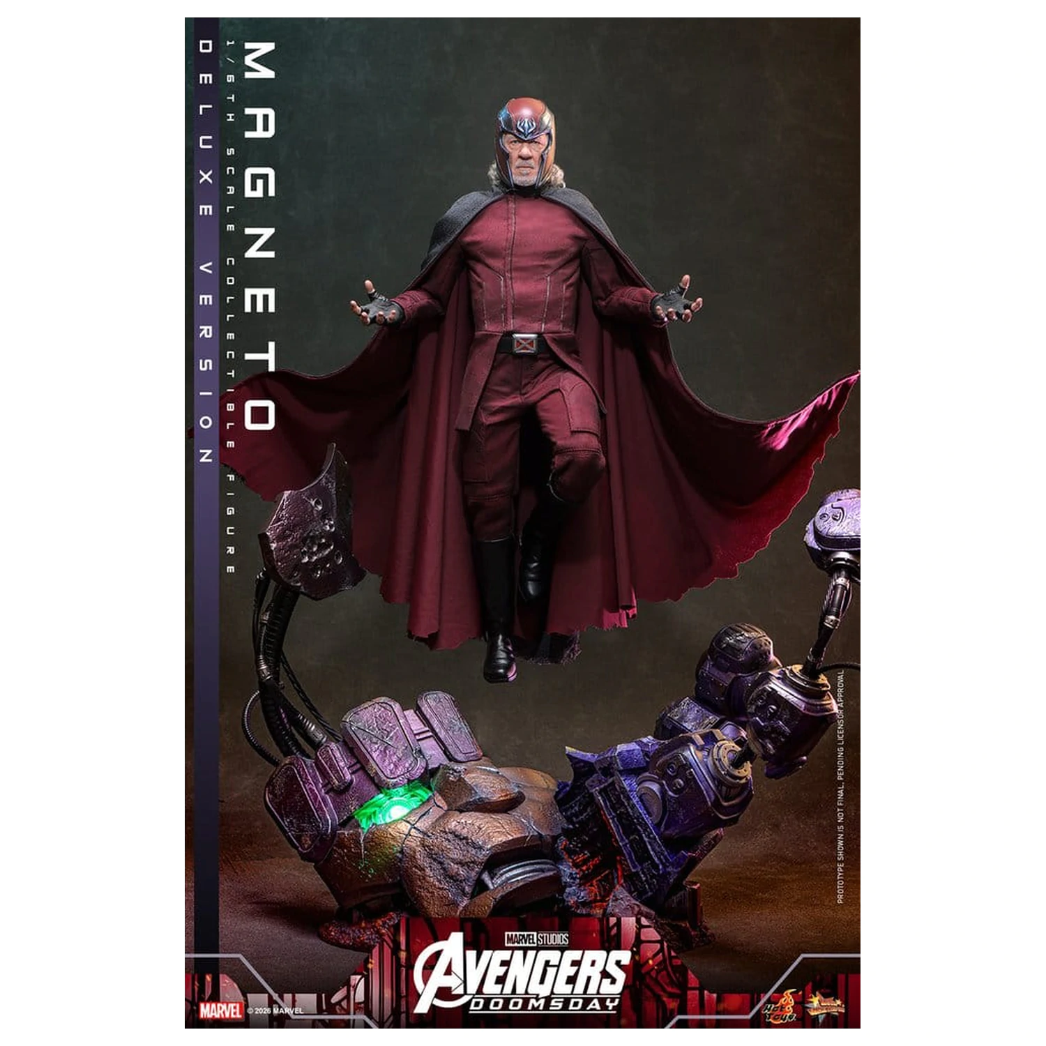 Avengers: Doomsday Movie Masterpiece figurka akcji 1/6 Magneto (wersja Deluxe) 30 cm zdjęcie produktu