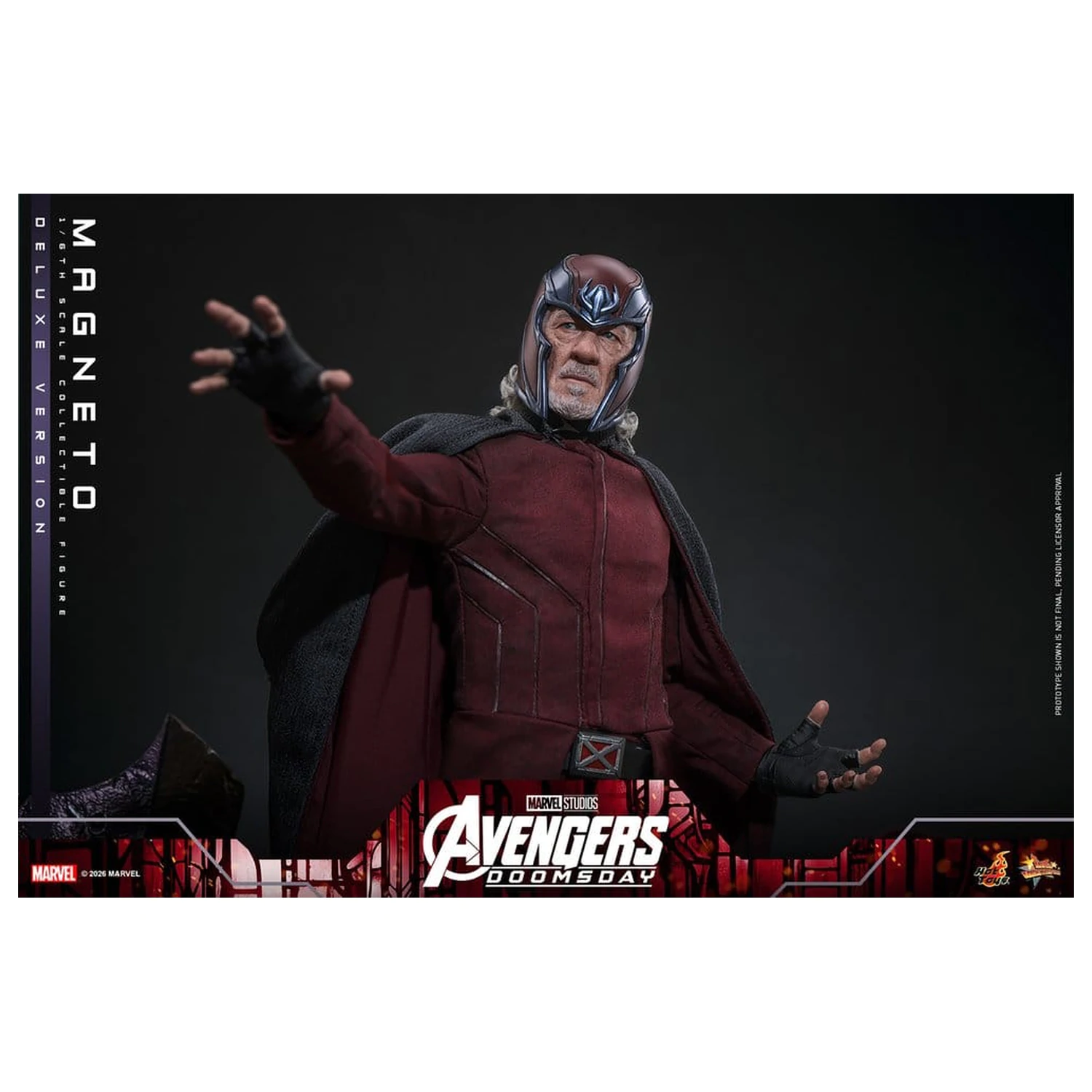 Avengers: Doomsday Movie Masterpiece figurka akcji 1/6 Magneto (wersja Deluxe) 30 cm zdjęcie produktu
