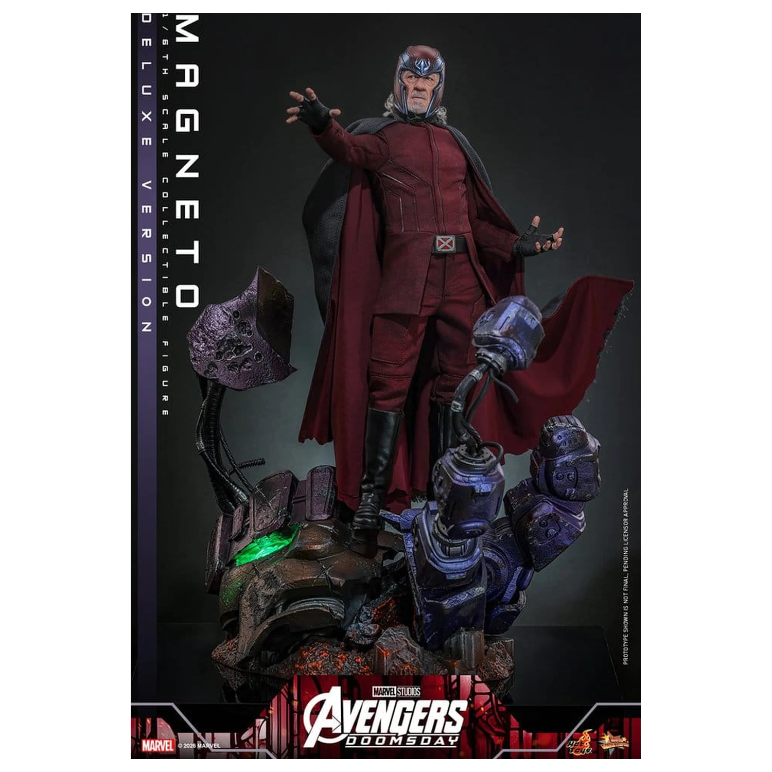 Avengers: Doomsday Movie Masterpiece figurka akcji 1/6 Magneto (wersja Deluxe) 30 cm zdjęcie produktu