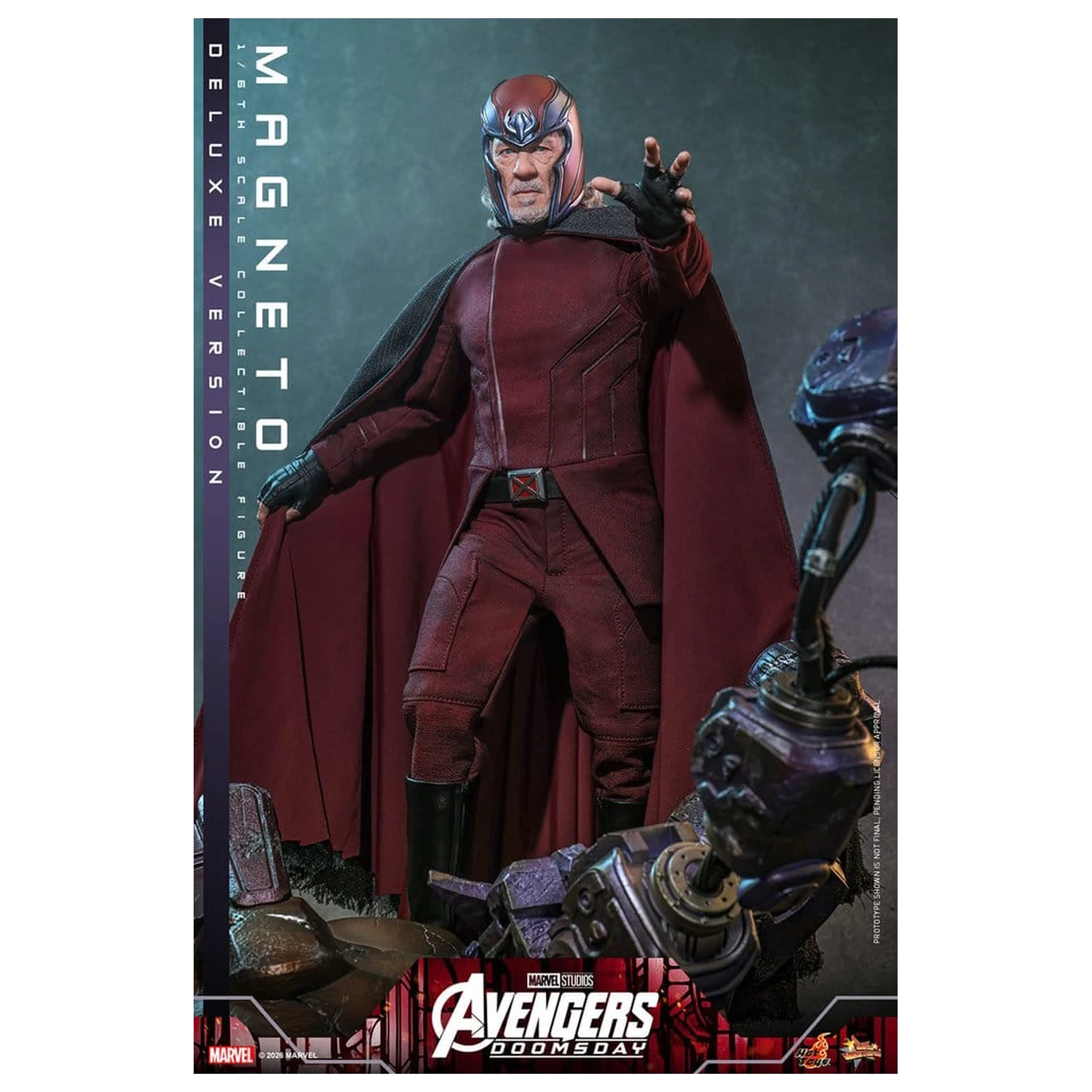 Avengers: Doomsday Movie Masterpiece figurka akcji 1/6 Magneto (wersja Deluxe) 30 cm zdjęcie produktu