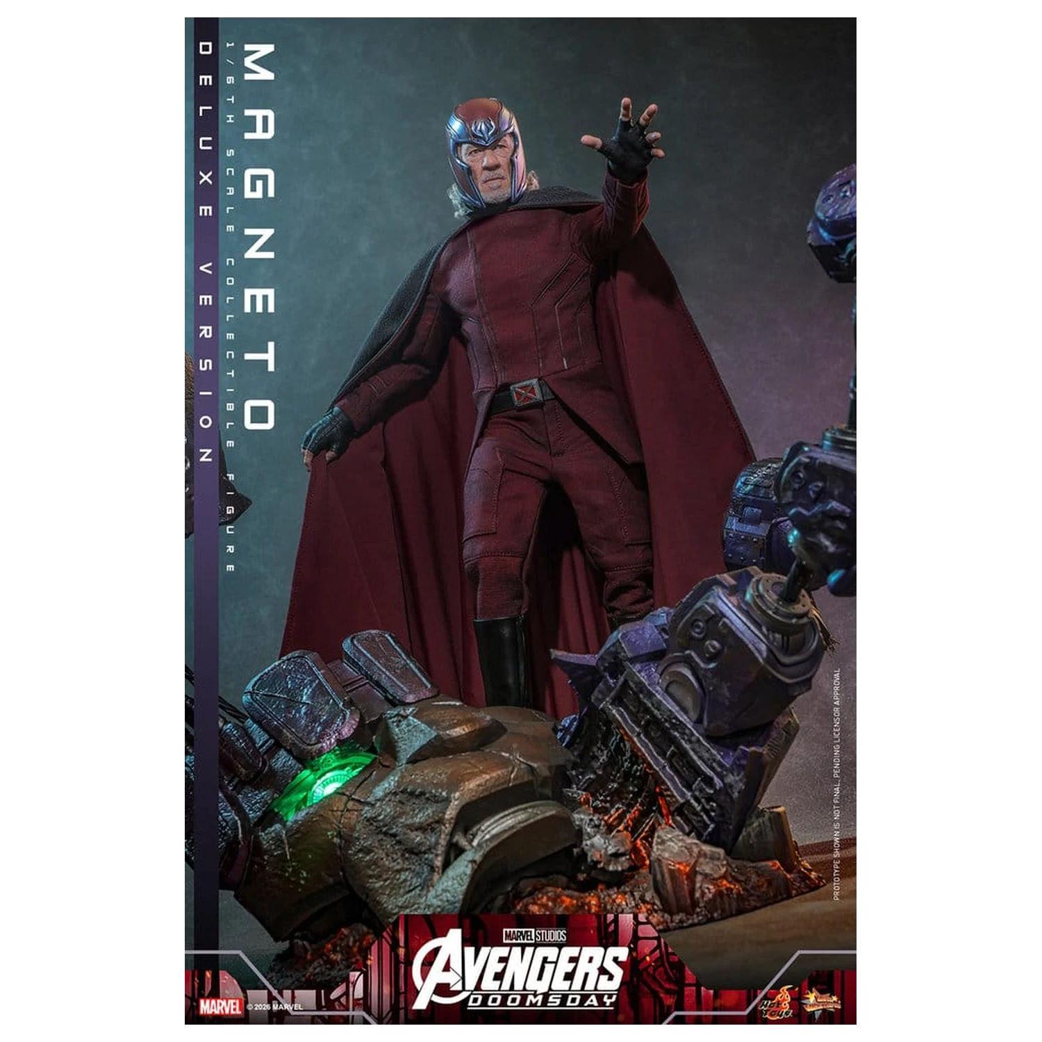 Avengers: Doomsday Movie Masterpiece figurka akcji 1/6 Magneto (wersja Deluxe) 30 cm zdjęcie produktu