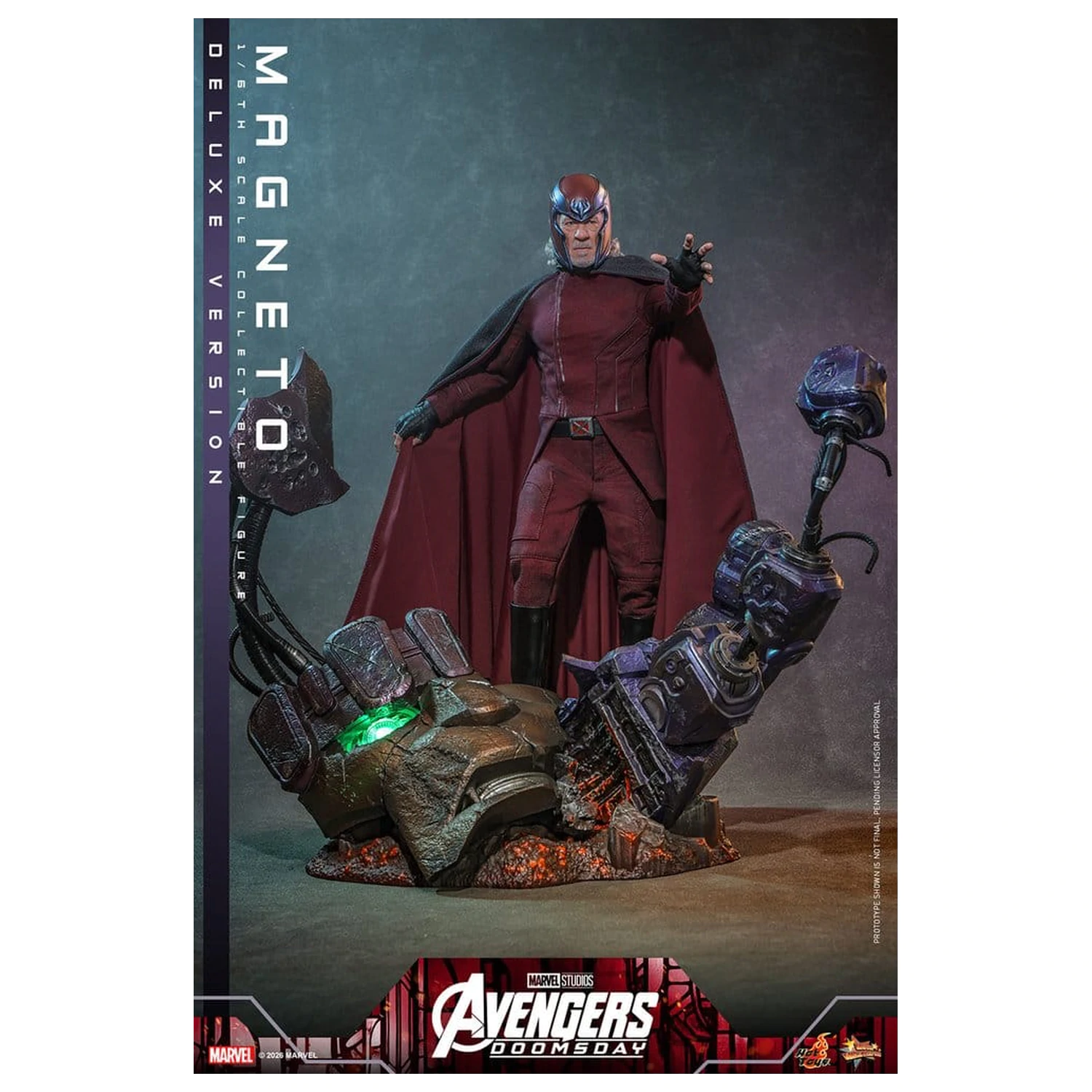 Avengers: Doomsday Movie Masterpiece figurka akcji 1/6 Magneto (wersja Deluxe) 30 cm zdjęcie produktu
