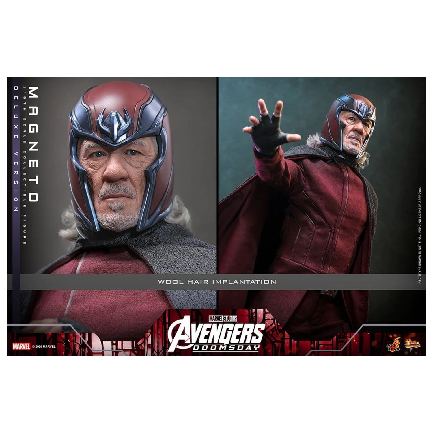 Avengers: Doomsday Movie Masterpiece figurka akcji 1/6 Magneto (wersja Deluxe) 30 cm zdjęcie produktu