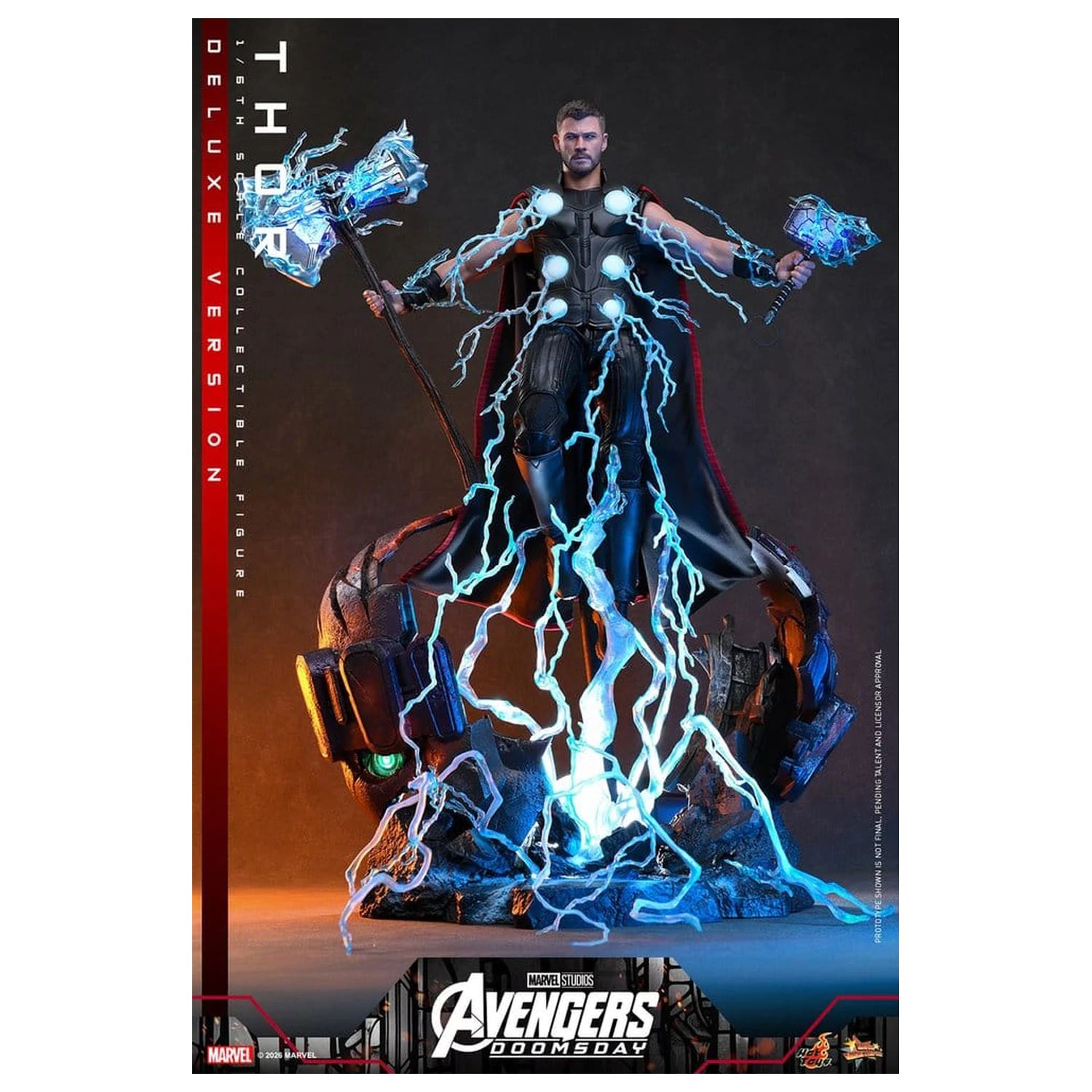 Avengers: Doomsday Movie Masterpiece figurka akcji 1/6 Thor (Deluxe Version) 32 cm zdjęcie produktu