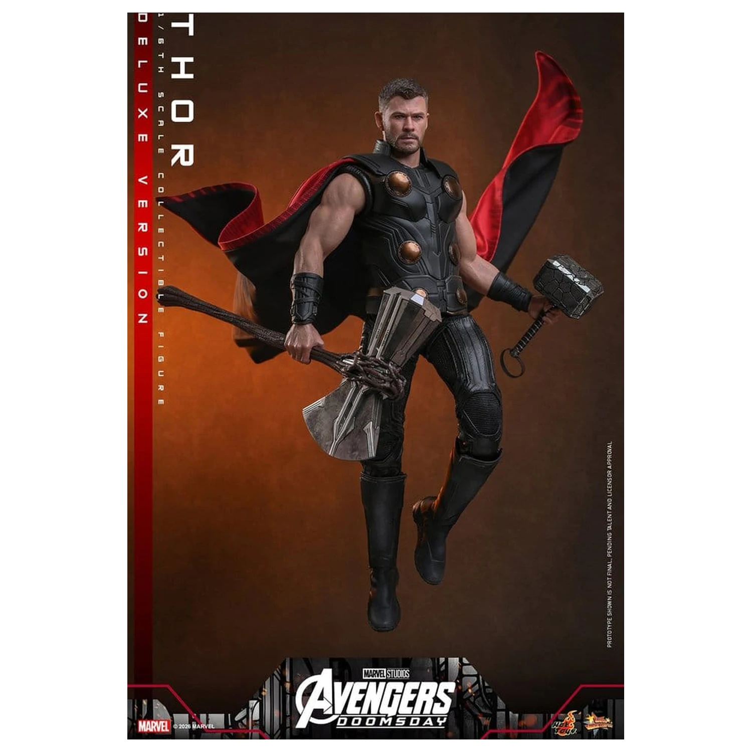 Avengers: Doomsday Movie Masterpiece figurka akcji 1/6 Thor (Deluxe Version) 32 cm zdjęcie produktu