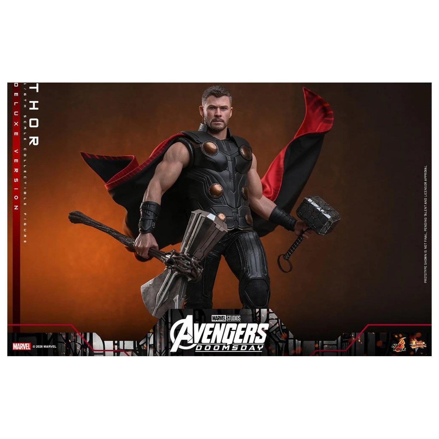 Avengers: Doomsday Movie Masterpiece figurka akcji 1/6 Thor (Deluxe Version) 32 cm zdjęcie produktu