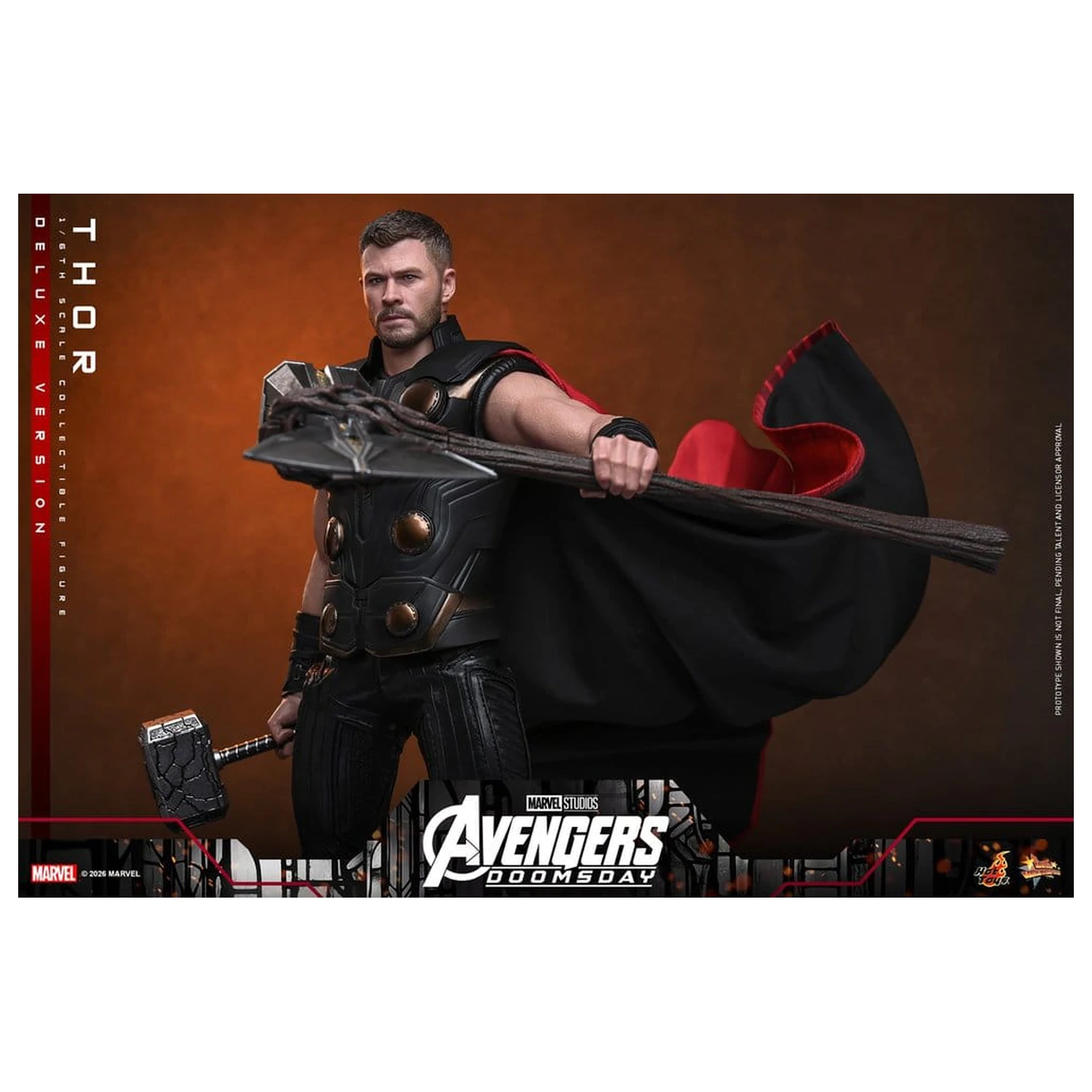 Avengers: Doomsday Movie Masterpiece figurka akcji 1/6 Thor (Deluxe Version) 32 cm zdjęcie produktu