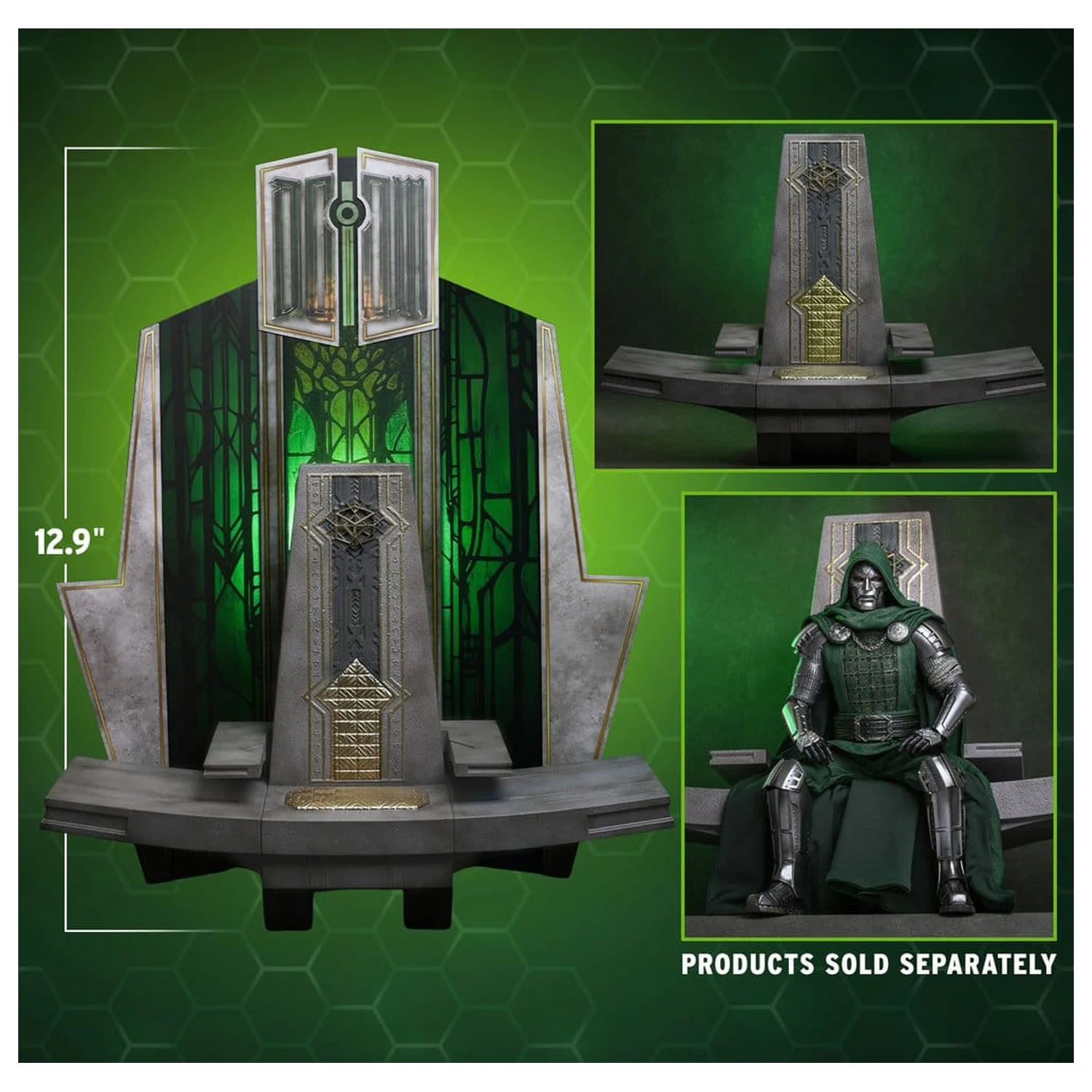 Avengers: Doomsday Movie Masterpiece figurka akcji Akcesorium 1/6 Doom's Throne 33 cm zdjęcie produktu