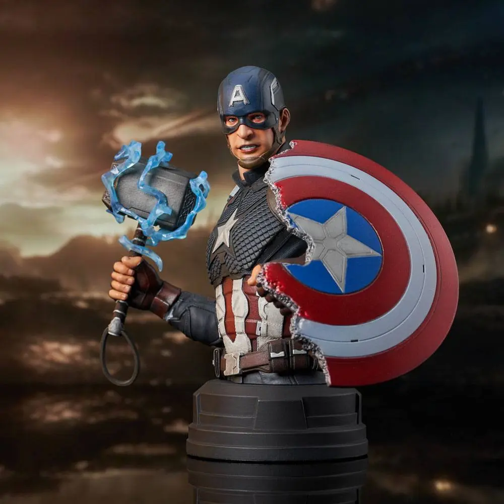 Avengers: Endgame Popiersie 1/6 Captain America 15 cm zdjęcie produktu