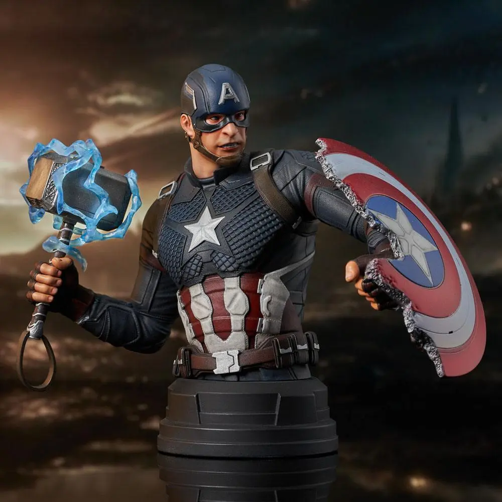 Avengers: Endgame Popiersie 1/6 Captain America 15 cm zdjęcie produktu