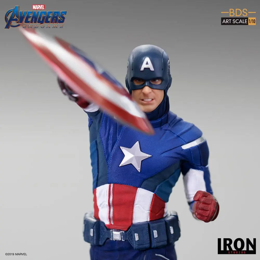 Avengers: Endgame BDS Art Scale Statua 1/10 Kapitan Ameryka 21 cm zdjęcie produktu