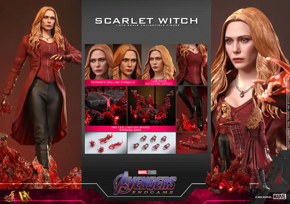 Avengers: Endgame DX Figurka Akcji 1/6 Scarlet Witch 28 cm zdjęcie produktu