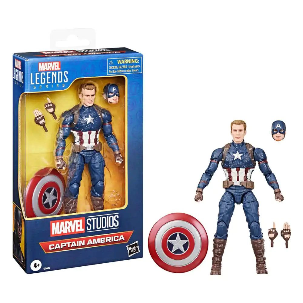 Avengers: Endgame Marvel Legends Figurka Akcji Kapitan Ameryka 15 cm zdjęcie produktu