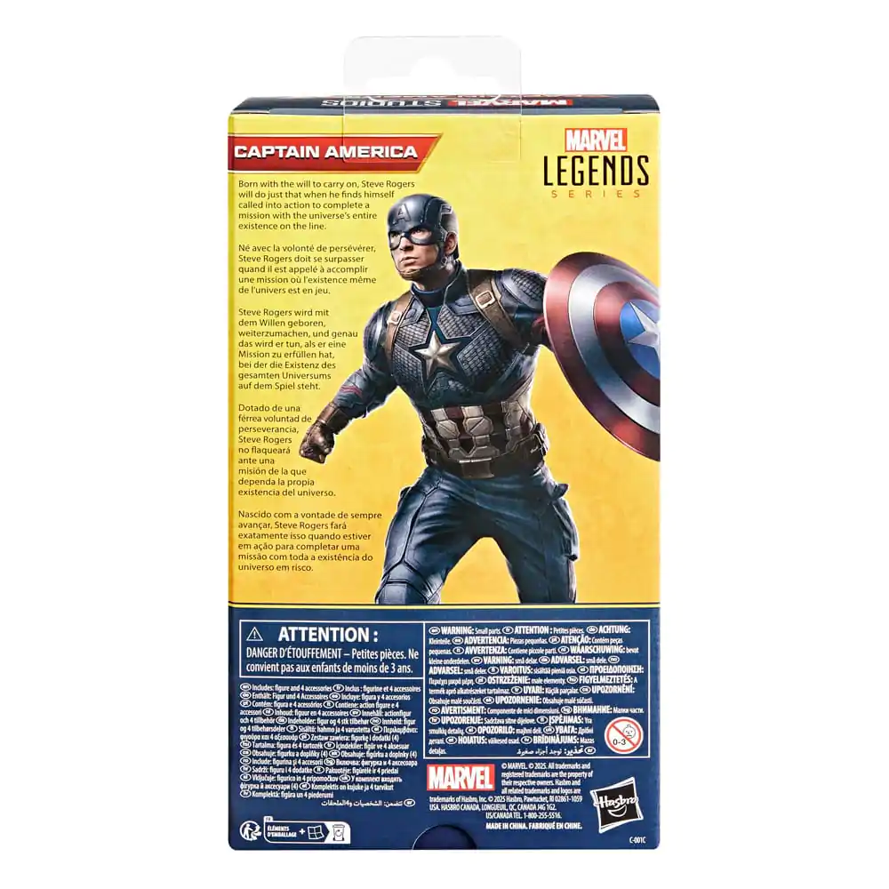 Avengers: Endgame Marvel Legends Figurka Akcji Kapitan Ameryka 15 cm zdjęcie produktu