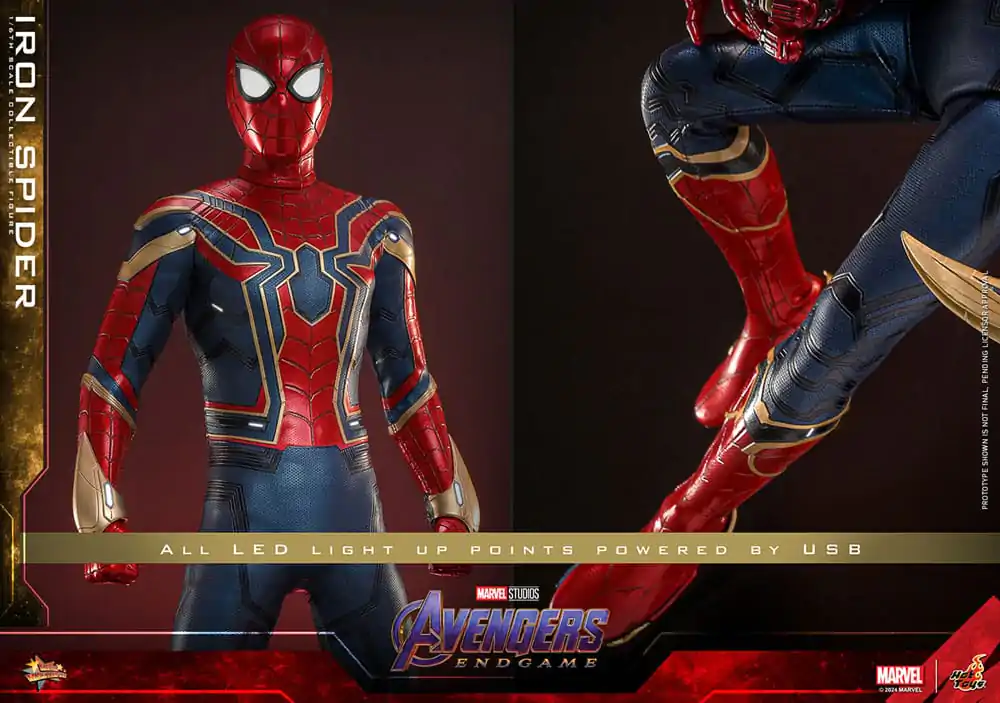 Avengers: Endgame Movie Masterpiece Figurka Akcji 1/6 Iron Spider 28 cm zdjęcie produktu