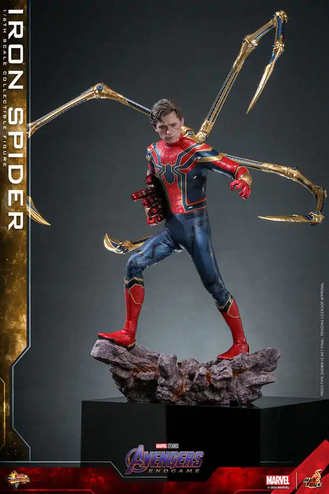 Avengers: Endgame Movie Masterpiece Figurka Akcji 1/6 Iron Spider 28 cm zdjęcie produktu