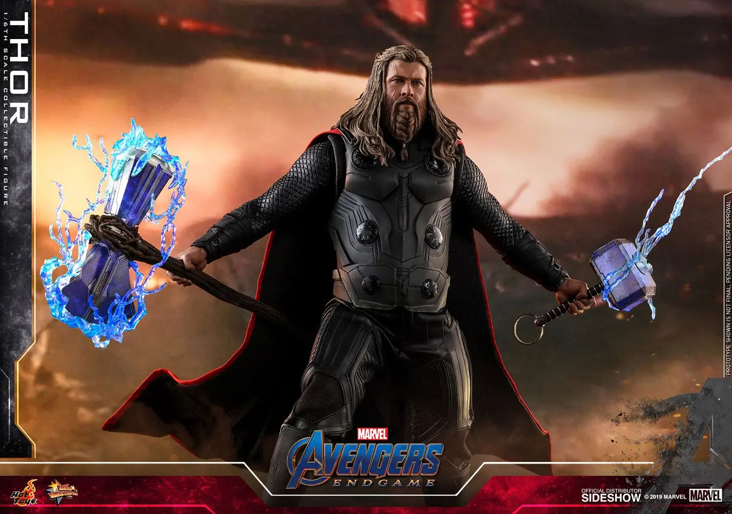 Avengers: Endgame Movie Masterpiece figurka akcji 1/6 Thor 32 cm zdjęcie produktu