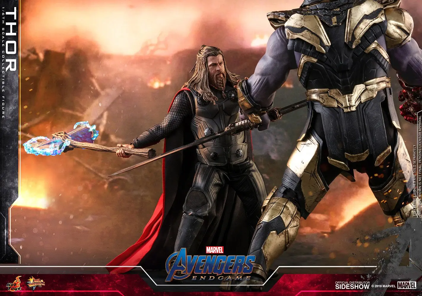 Avengers: Endgame Movie Masterpiece figurka akcji 1/6 Thor 32 cm zdjęcie produktu