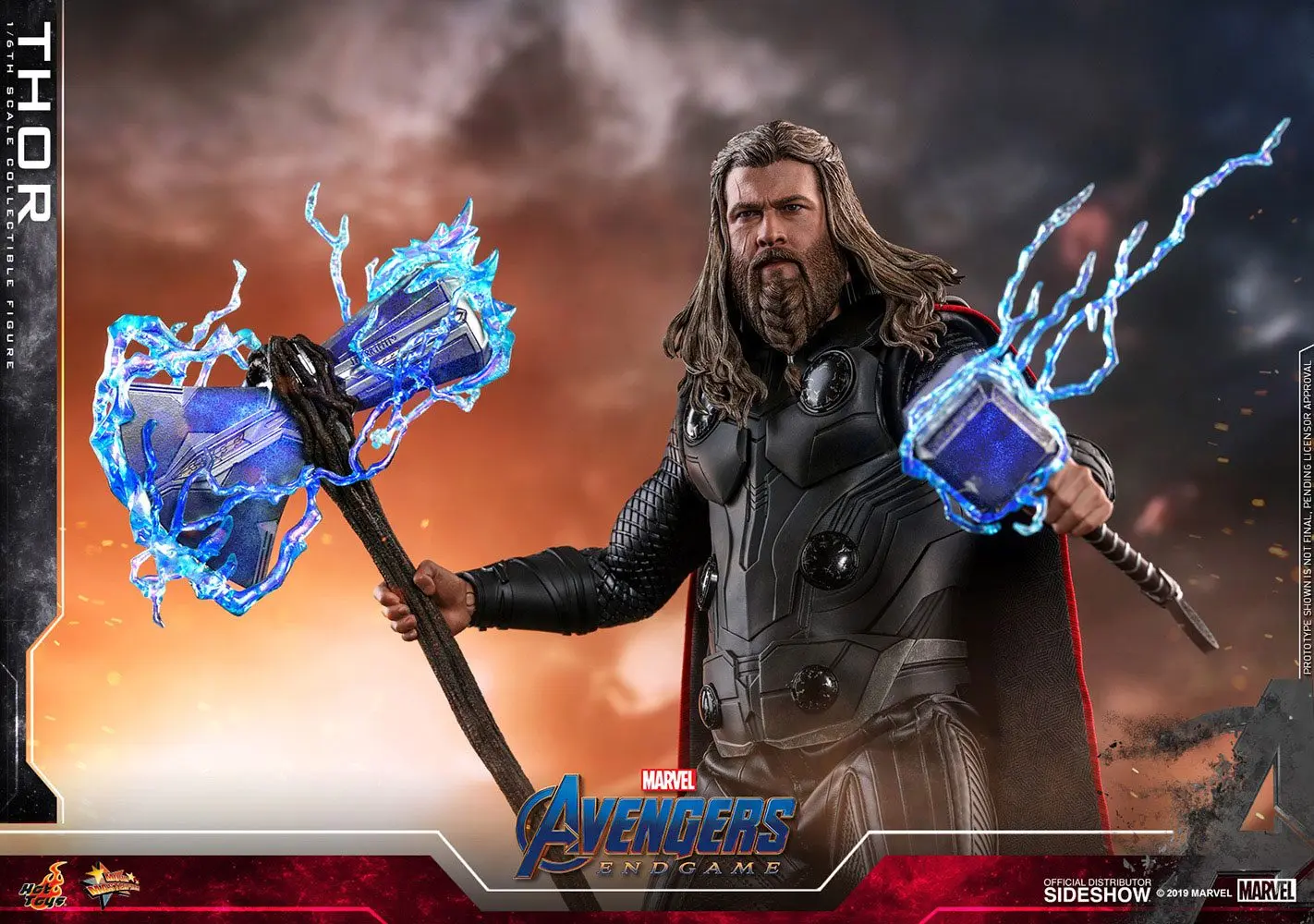 Avengers: Endgame Movie Masterpiece figurka akcji 1/6 Thor 32 cm zdjęcie produktu
