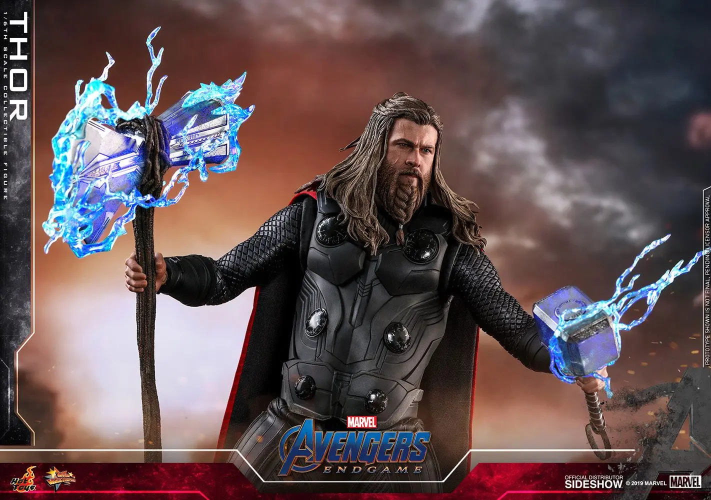 Avengers: Endgame Movie Masterpiece figurka akcji 1/6 Thor 32 cm zdjęcie produktu