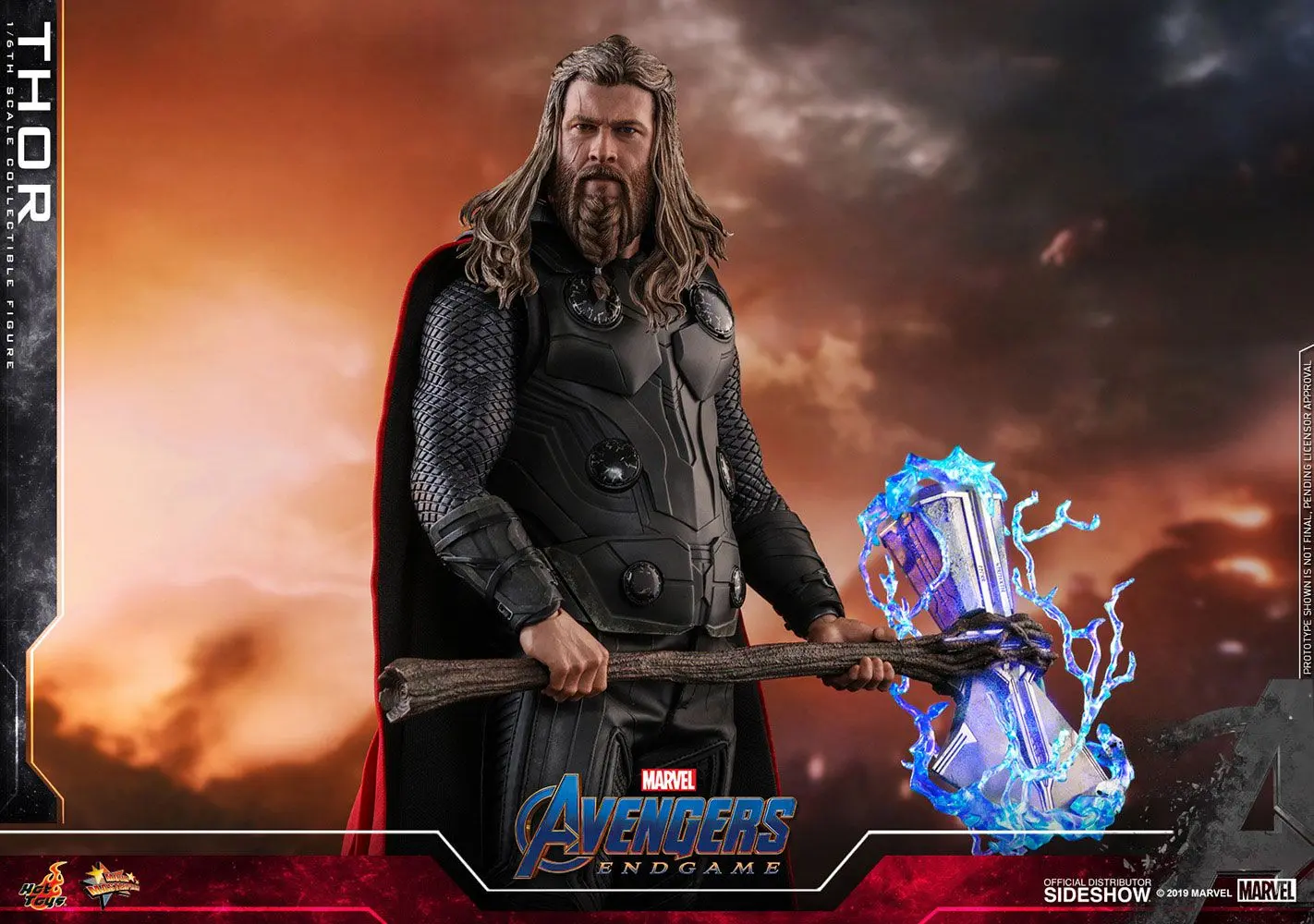 Avengers: Endgame Movie Masterpiece figurka akcji 1/6 Thor 32 cm zdjęcie produktu