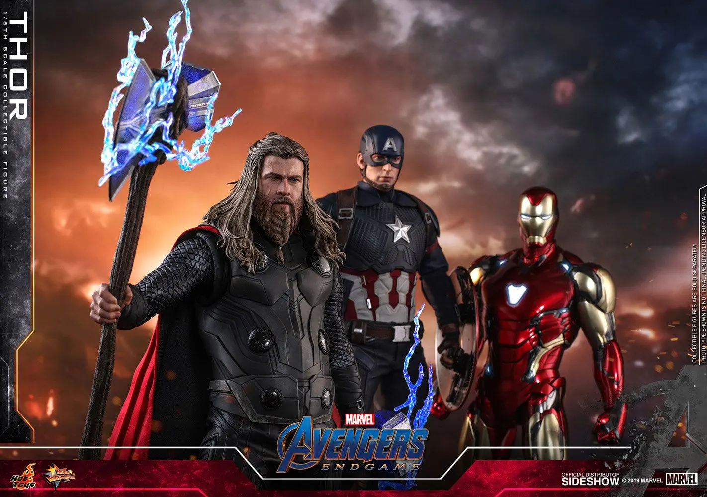 Avengers: Endgame Movie Masterpiece figurka akcji 1/6 Thor 32 cm zdjęcie produktu
