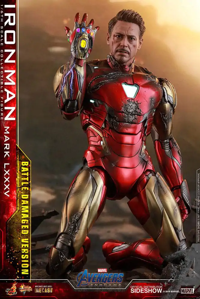 Avengers: Endgame Movie Masterpiece Diecast Action Figure 1/6 Iron Man Mark LXXXV (Battle Damaged Version) Special Edition 32 cm zdjęcie produktu
