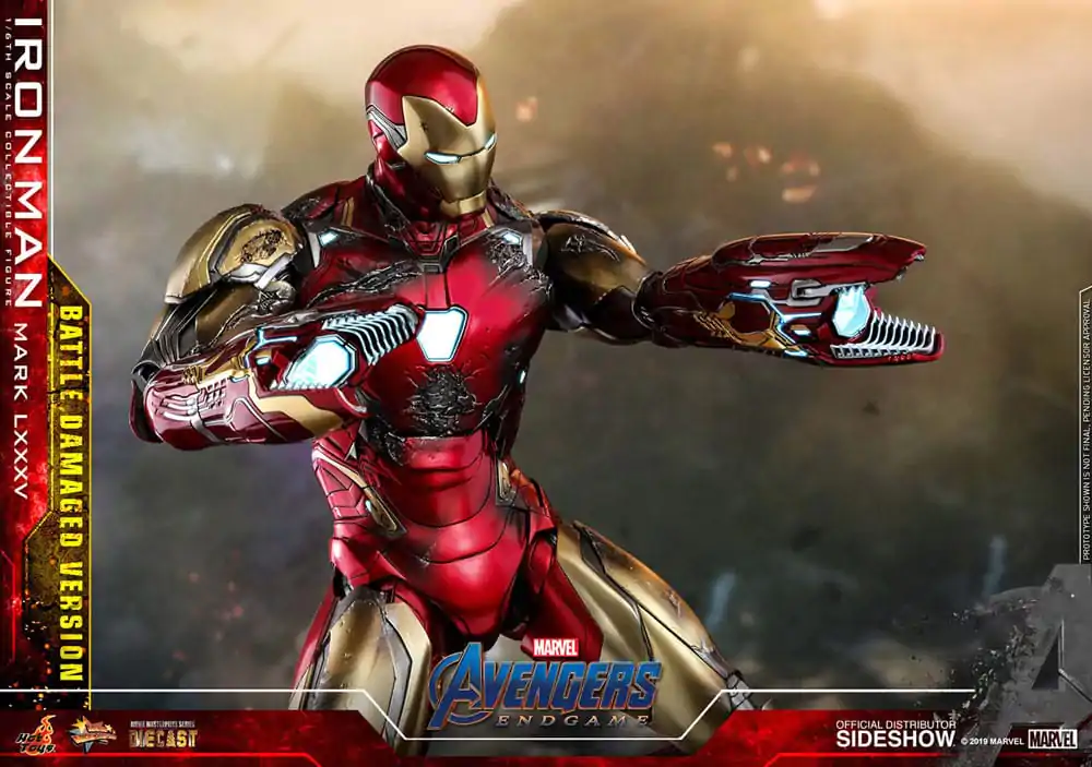 Avengers: Endgame Movie Masterpiece Diecast Action Figure 1/6 Iron Man Mark LXXXV (Battle Damaged Version) Special Edition 32 cm zdjęcie produktu