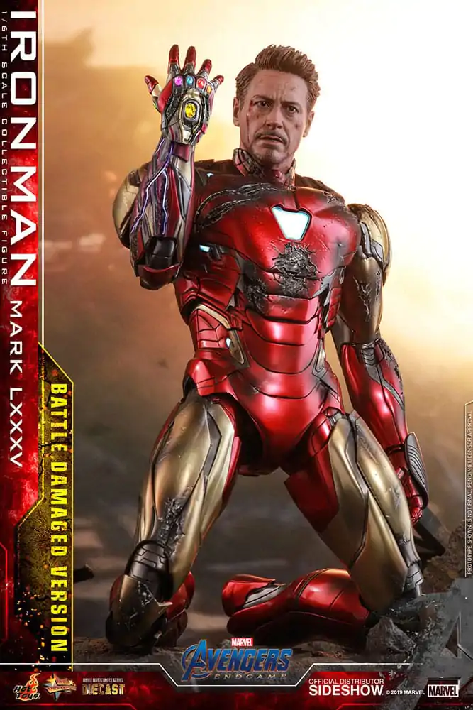 Avengers: Endgame Movie Masterpiece Diecast Action Figure 1/6 Iron Man Mark LXXXV (Battle Damaged Version) Special Edition 32 cm zdjęcie produktu