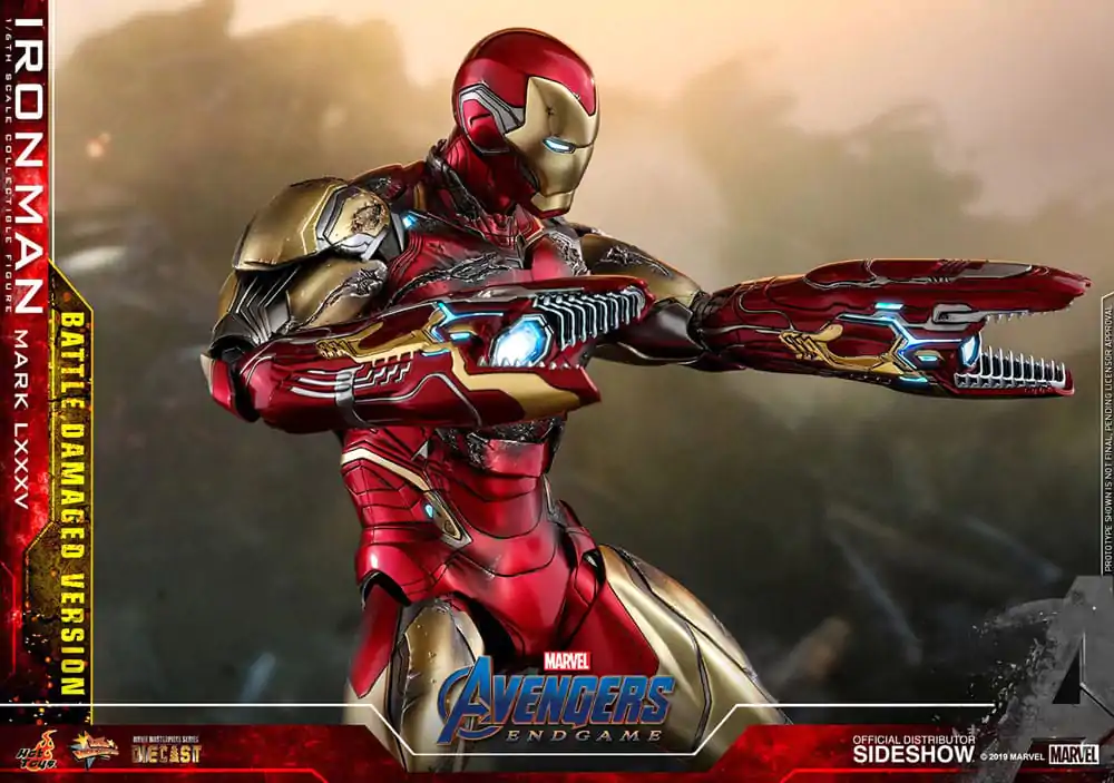 Avengers: Endgame Movie Masterpiece Diecast Action Figure 1/6 Iron Man Mark LXXXV (Battle Damaged Version) Special Edition 32 cm zdjęcie produktu