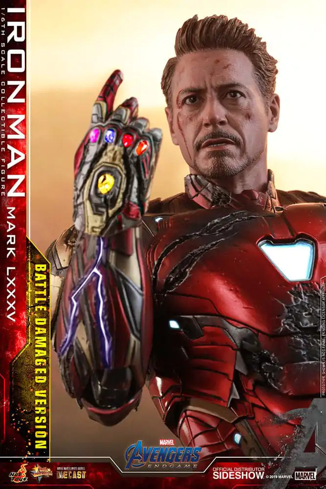 Avengers: Endgame Movie Masterpiece Diecast Action Figure 1/6 Iron Man Mark LXXXV (Battle Damaged Version) Special Edition 32 cm zdjęcie produktu