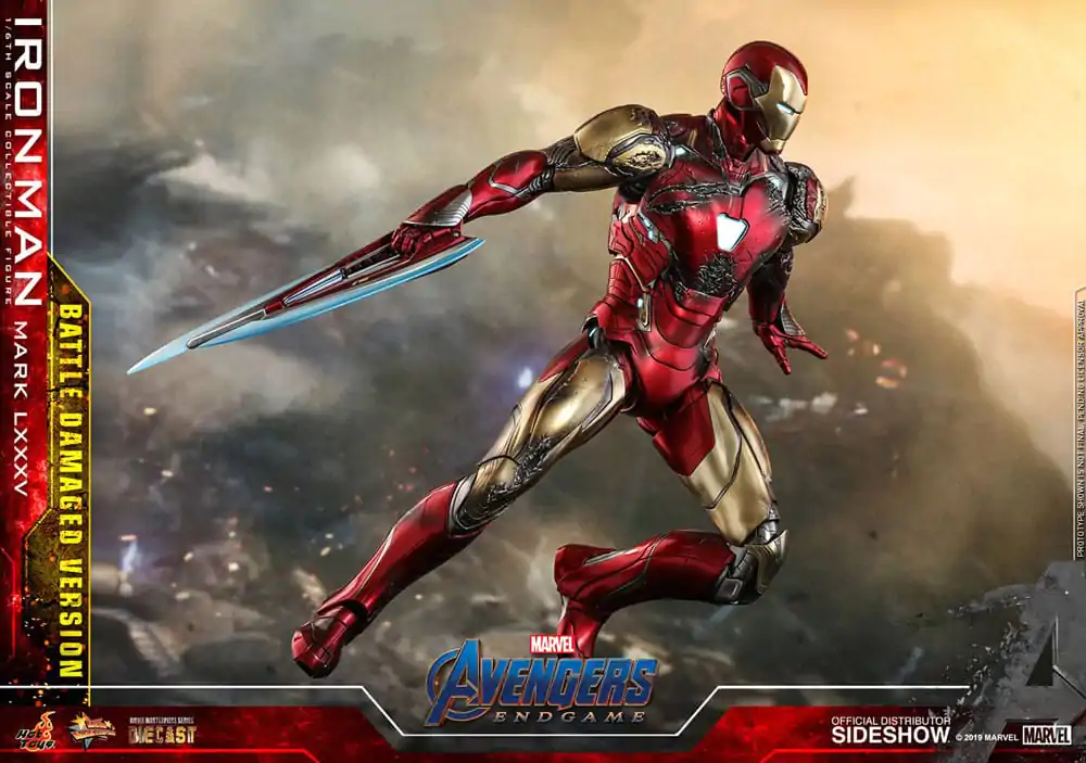 Avengers: Endgame Movie Masterpiece Diecast Action Figure 1/6 Iron Man Mark LXXXV (Battle Damaged Version) Special Edition 32 cm zdjęcie produktu