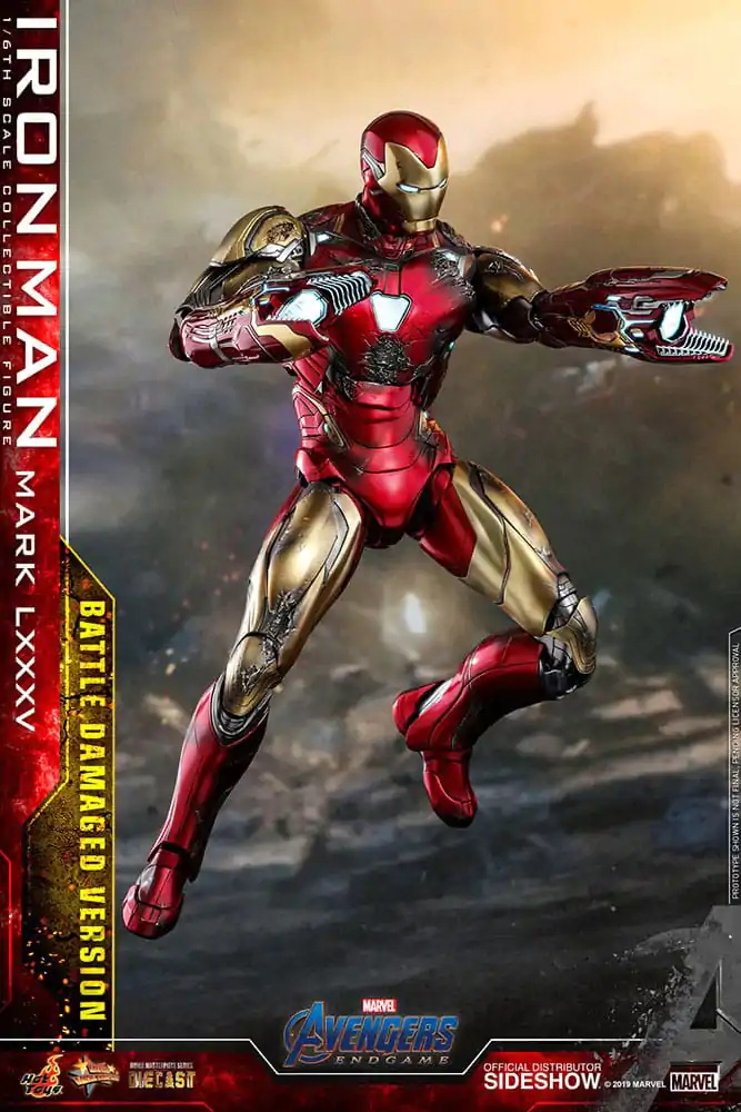 Avengers: Endgame Movie Masterpiece Diecast Action Figure 1/6 Iron Man Mark LXXXV (Battle Damaged Version) Special Edition 32 cm zdjęcie produktu