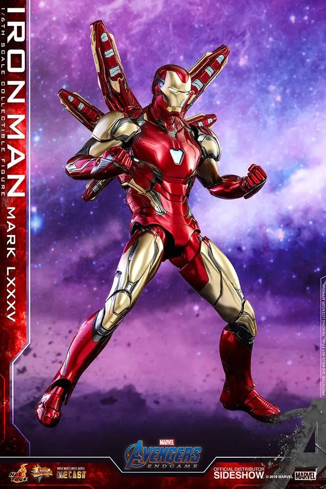 Avengers: Endgame Movie Masterpiece Series Diecast Figurka Akcji 1/6 Iron Man Mark LXXXV 32 cm zdjęcie produktu