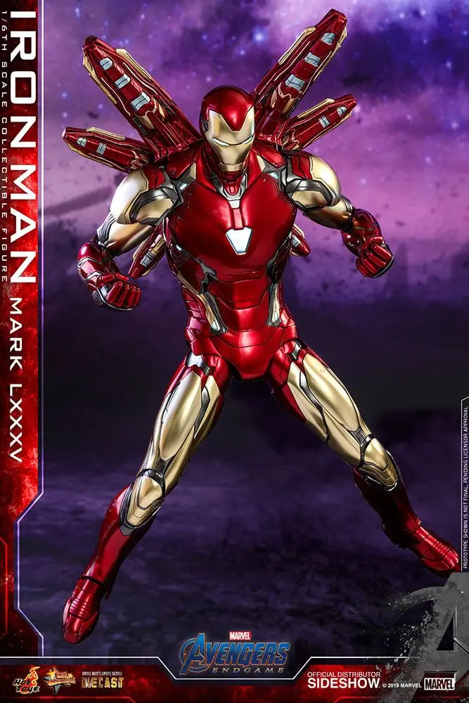 Avengers: Endgame Movie Masterpiece Series Diecast Figurka Akcji 1/6 Iron Man Mark LXXXV 32 cm zdjęcie produktu