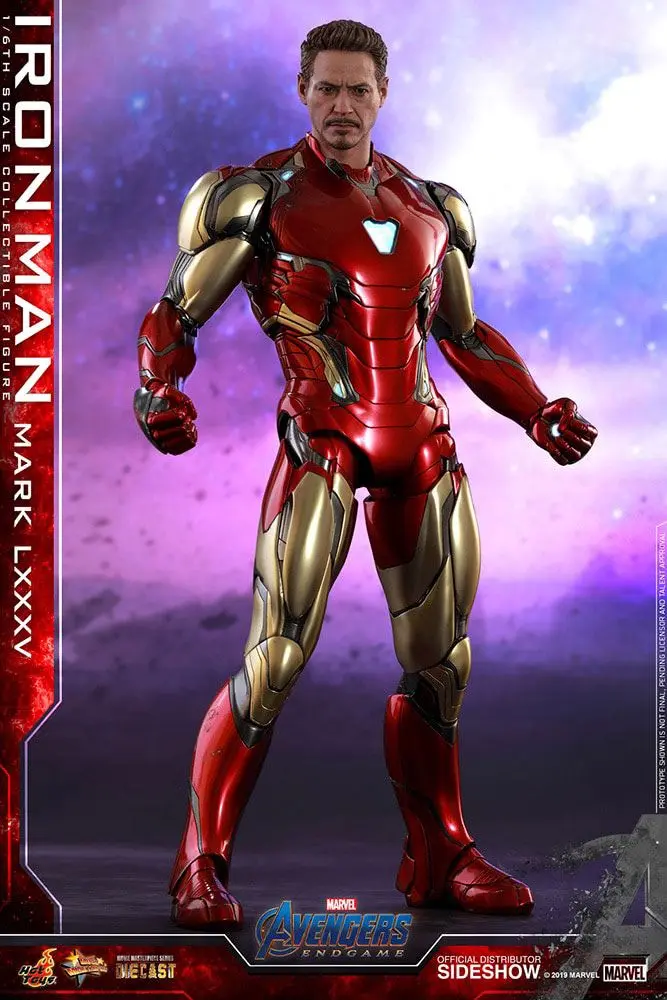 Avengers: Endgame Movie Masterpiece Series Diecast Figurka Akcji 1/6 Iron Man Mark LXXXV 32 cm zdjęcie produktu