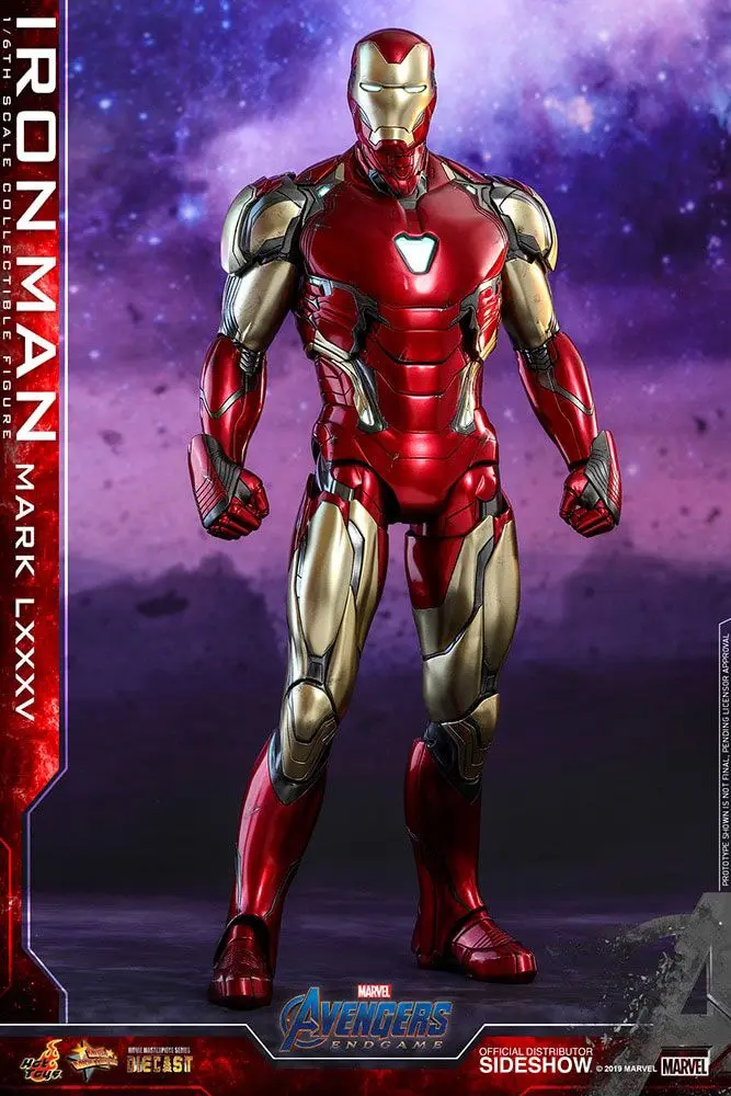 Avengers: Endgame Movie Masterpiece Series Diecast Figurka Akcji 1/6 Iron Man Mark LXXXV 32 cm zdjęcie produktu