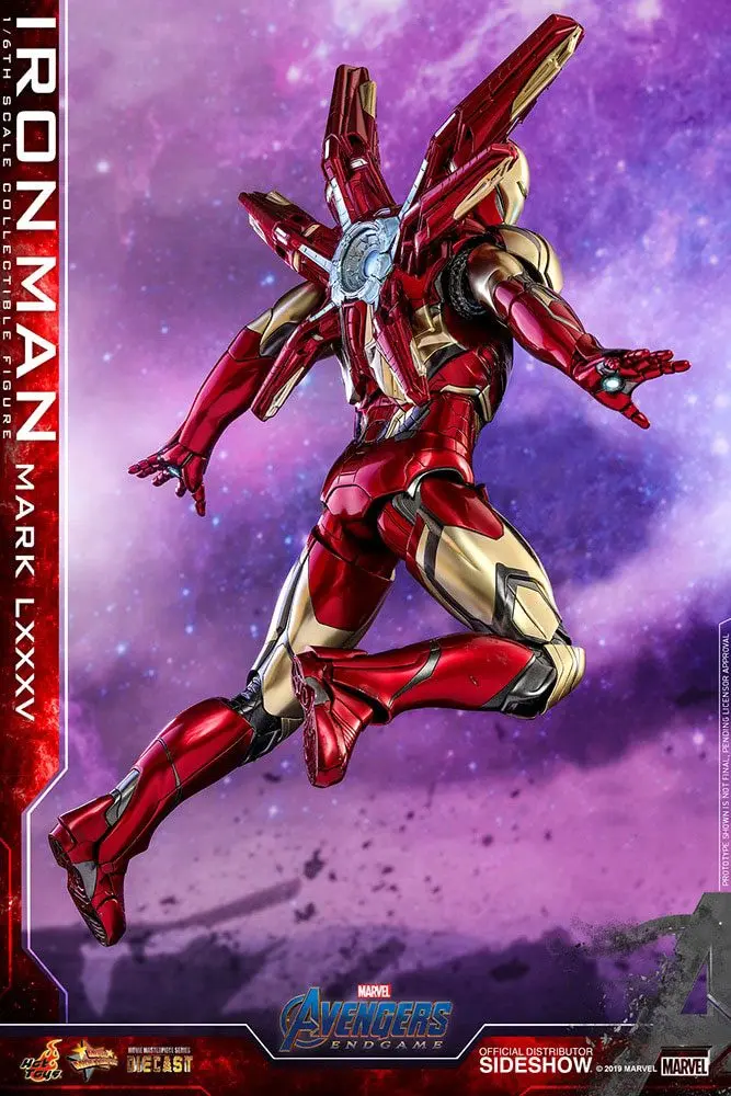 Avengers: Endgame Movie Masterpiece Series Diecast Figurka Akcji 1/6 Iron Man Mark LXXXV 32 cm zdjęcie produktu