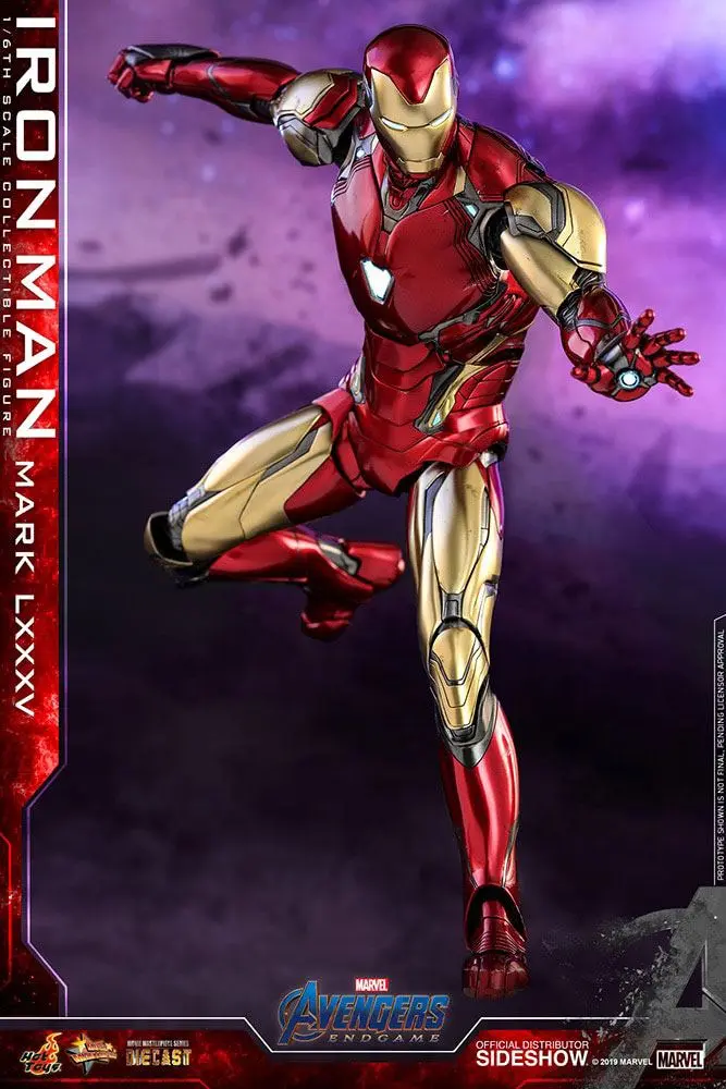 Avengers: Endgame Movie Masterpiece Series Diecast Figurka Akcji 1/6 Iron Man Mark LXXXV 32 cm zdjęcie produktu