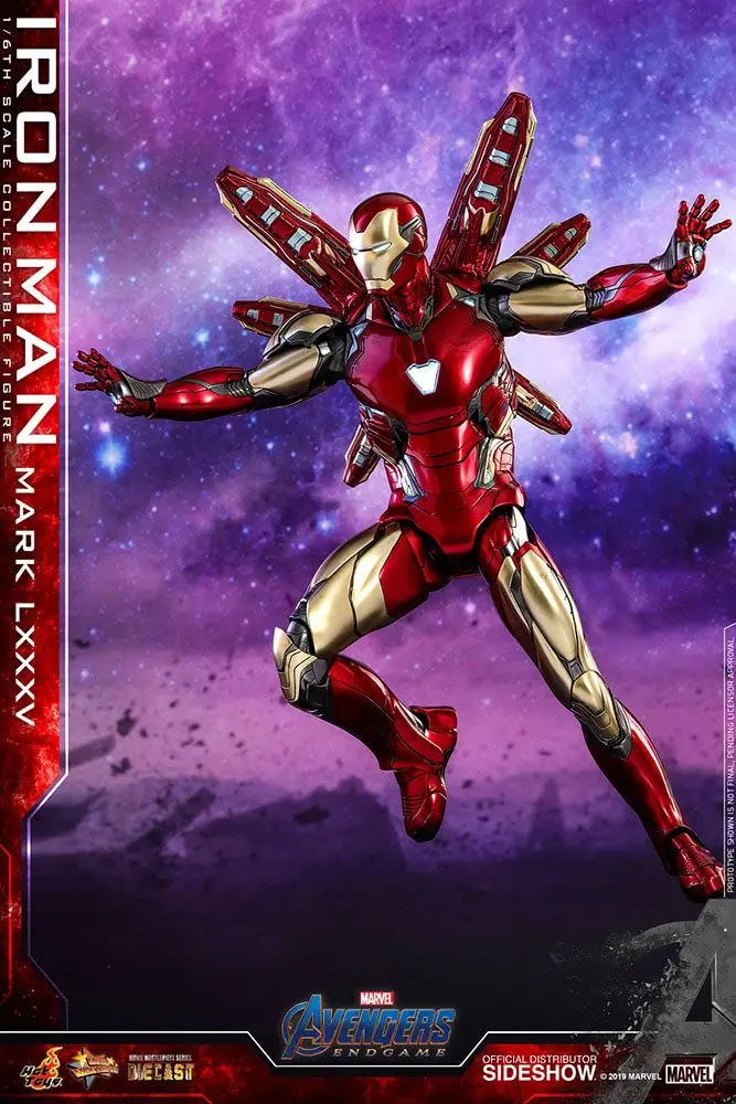 Avengers: Endgame Movie Masterpiece Series Diecast Figurka Akcji 1/6 Iron Man Mark LXXXV 32 cm zdjęcie produktu