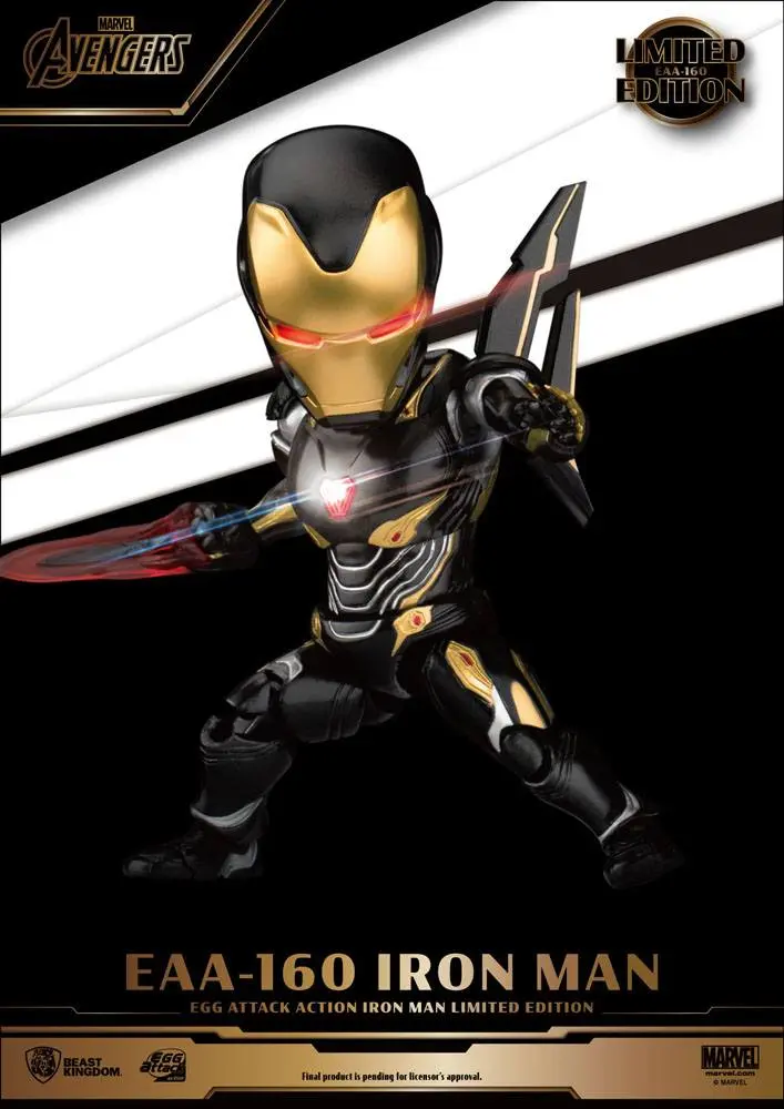Avengers Infinity War Egg Attack Action Figure Figurka Iron Man Mark 50 Limited Edition 16 cm zdjęcie produktu