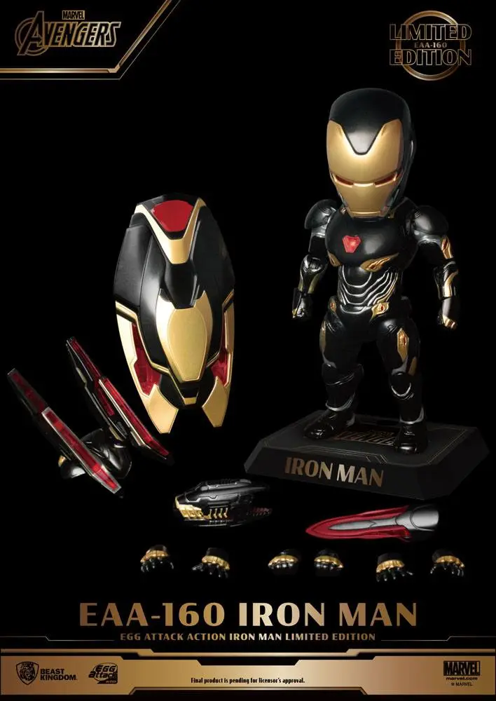 Avengers Infinity War Egg Attack Action Figure Figurka Iron Man Mark 50 Limited Edition 16 cm zdjęcie produktu