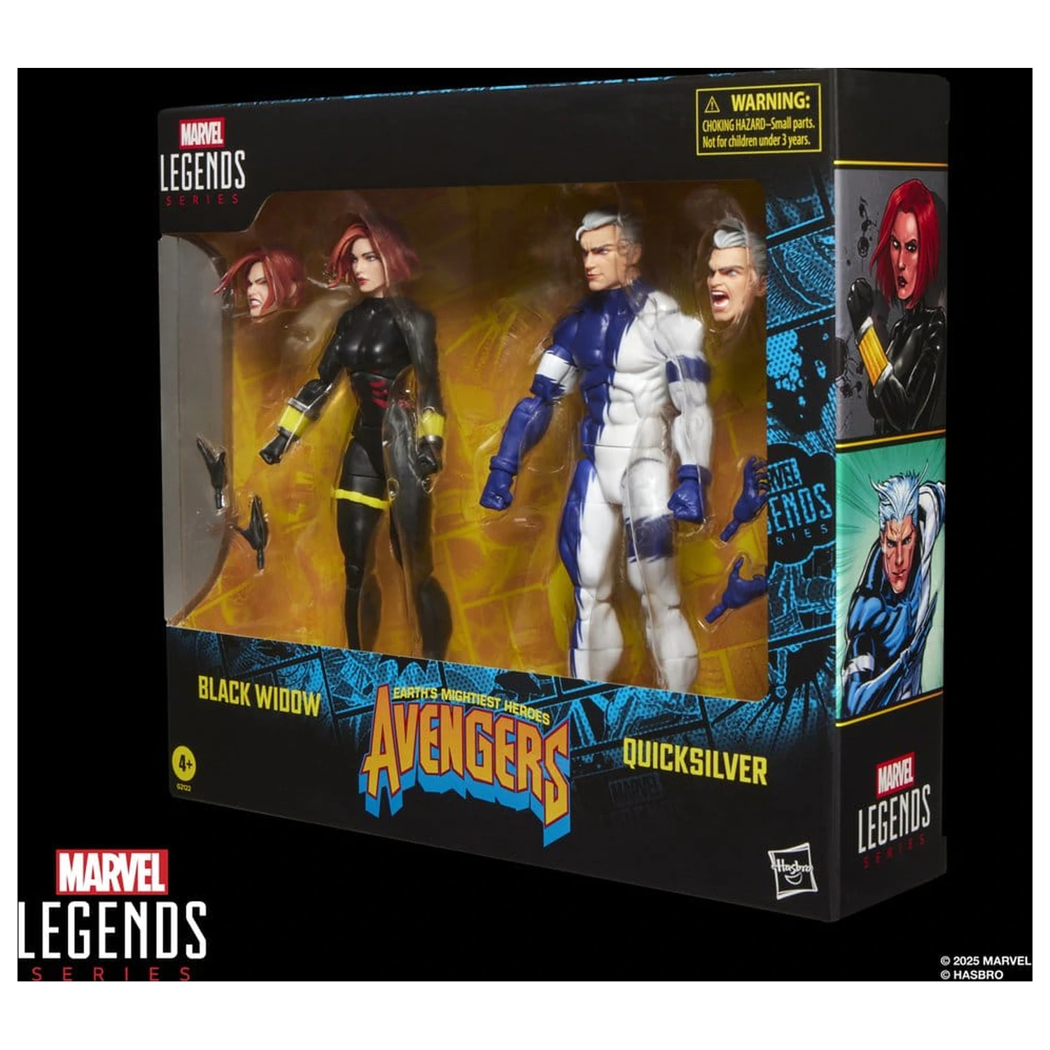 Avengers Marvel Legends Figurki Akcji Zestaw 2-pak Black Widow i Quicksilver 15 cm zdjęcie produktu