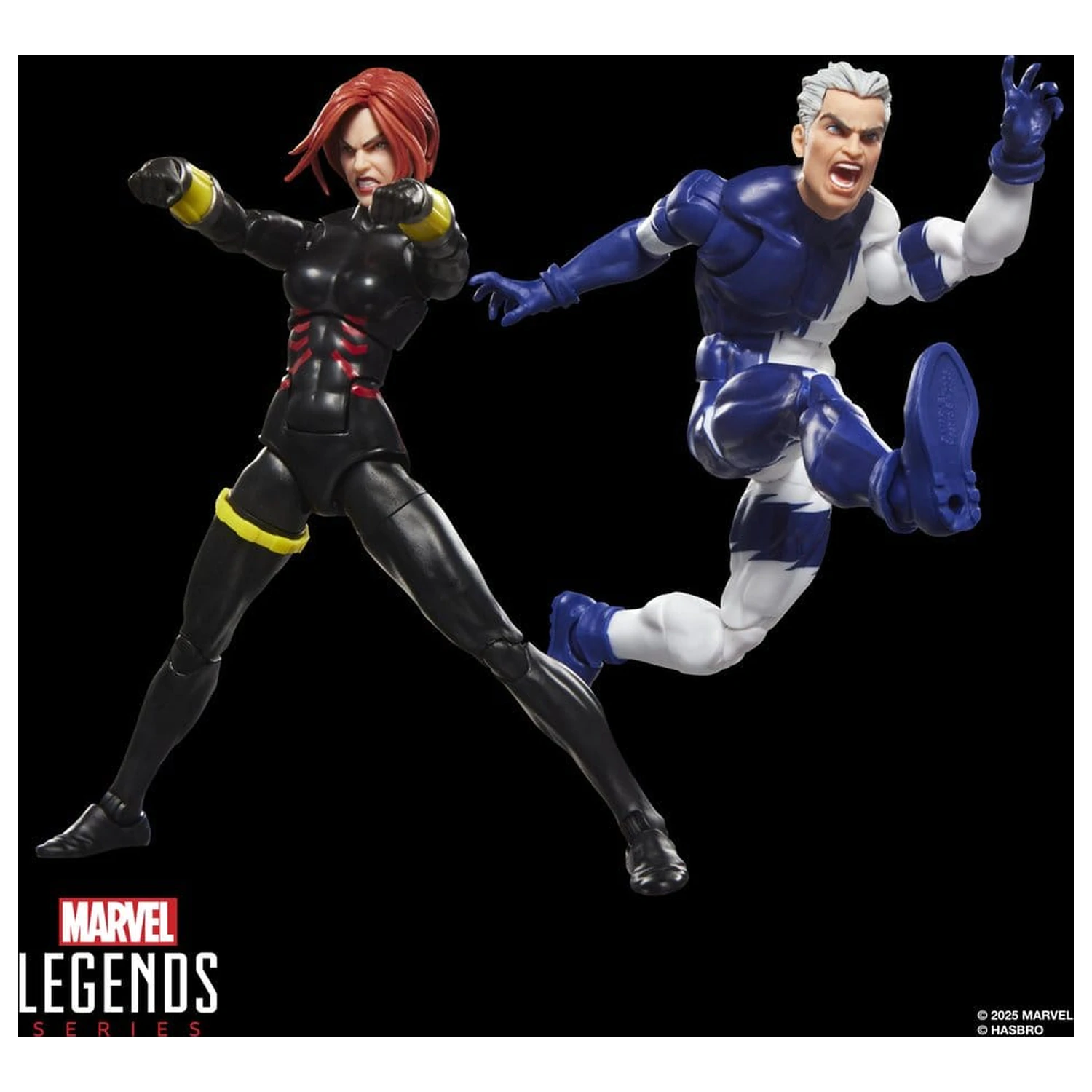 Avengers Marvel Legends Figurki Akcji Zestaw 2-pak Black Widow i Quicksilver 15 cm zdjęcie produktu