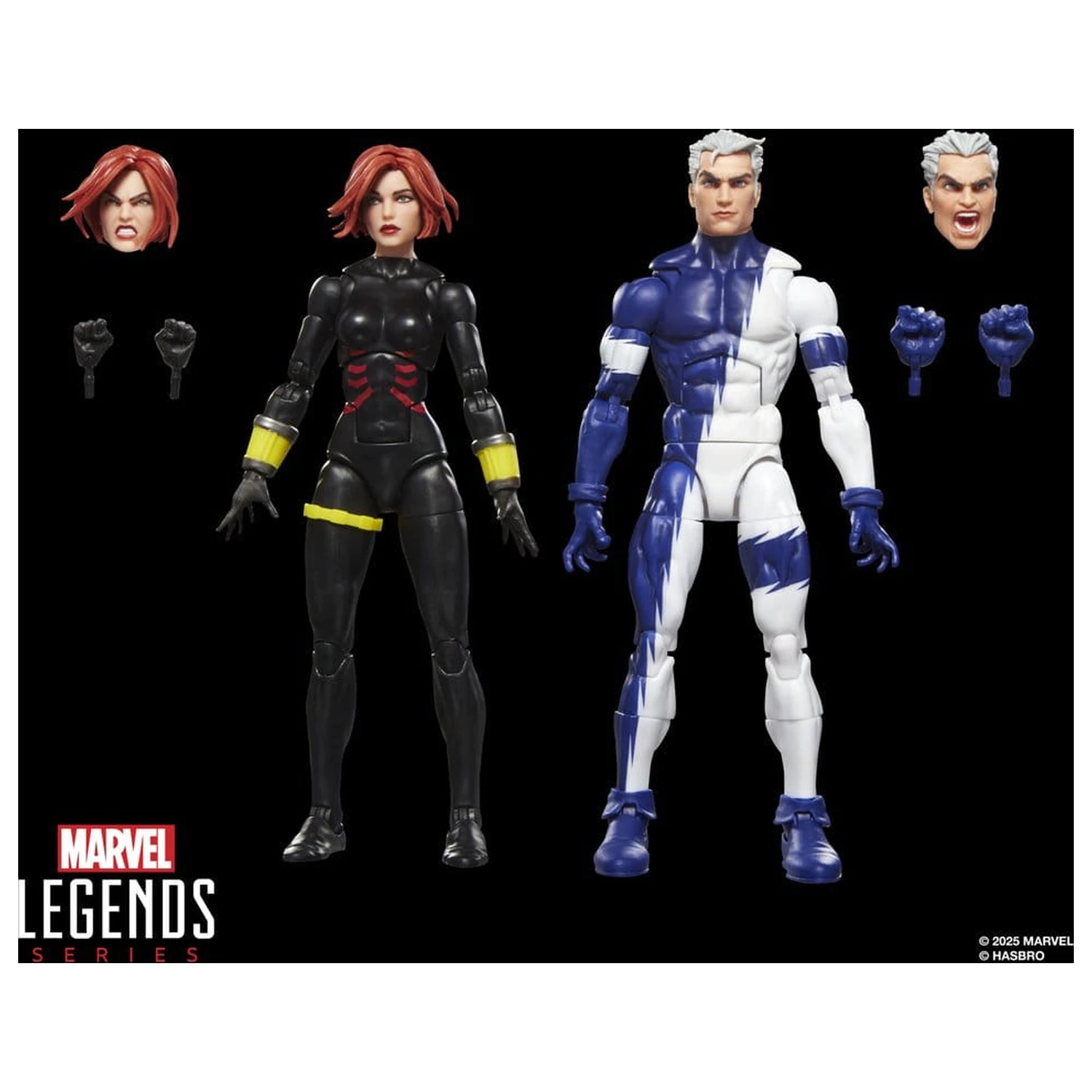Avengers Marvel Legends Figurki Akcji Zestaw 2-pak Black Widow i Quicksilver 15 cm zdjęcie produktu