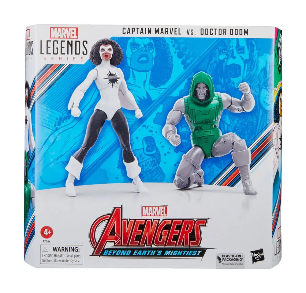 Figurki Akcji Avengers Marvel Legends Kapitan Marvel kontra Doctor Doom 15 cm zdjęcie produktu