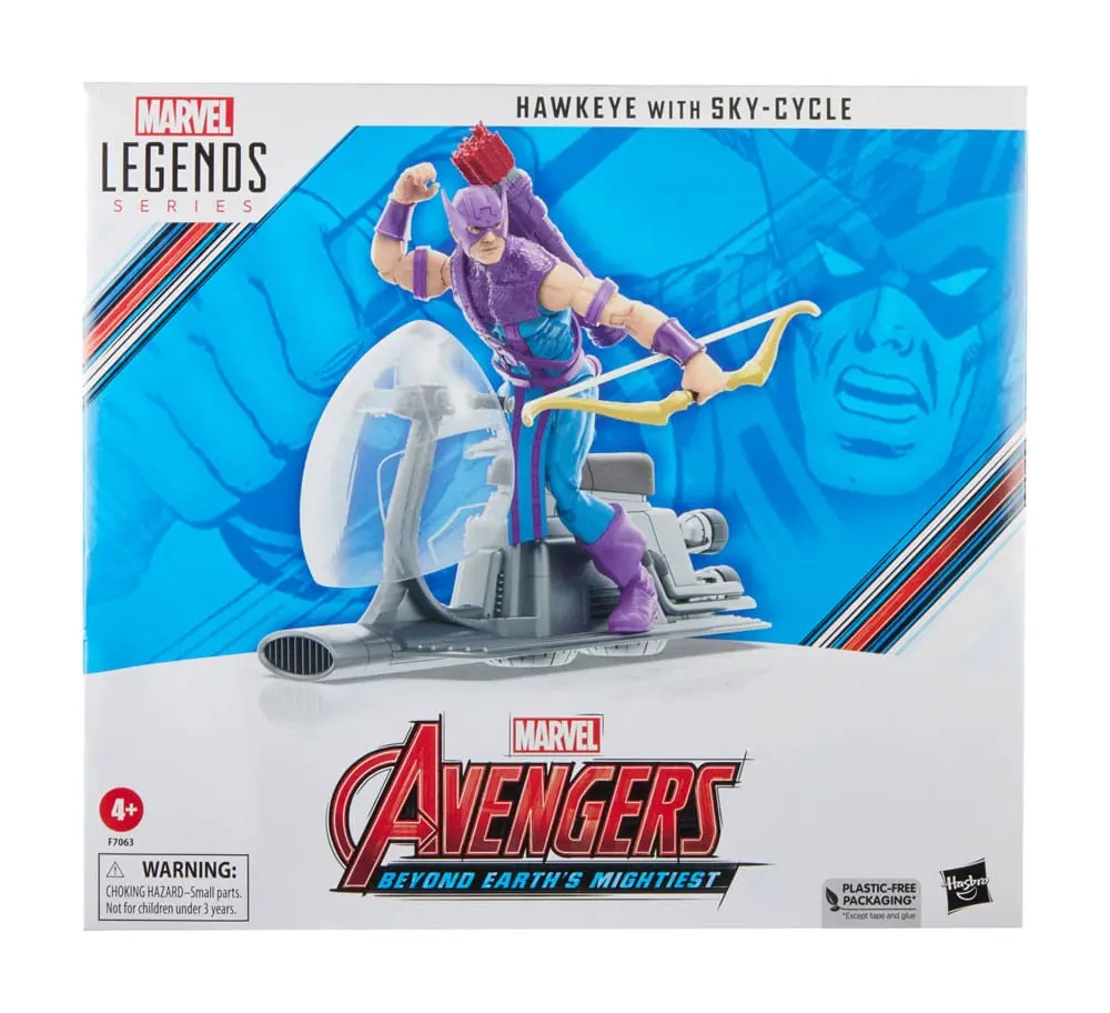 Avengers Marvel Legends Figurka Akcji Hawkeye z Sky-Cycle 15 cm zdjęcie produktu